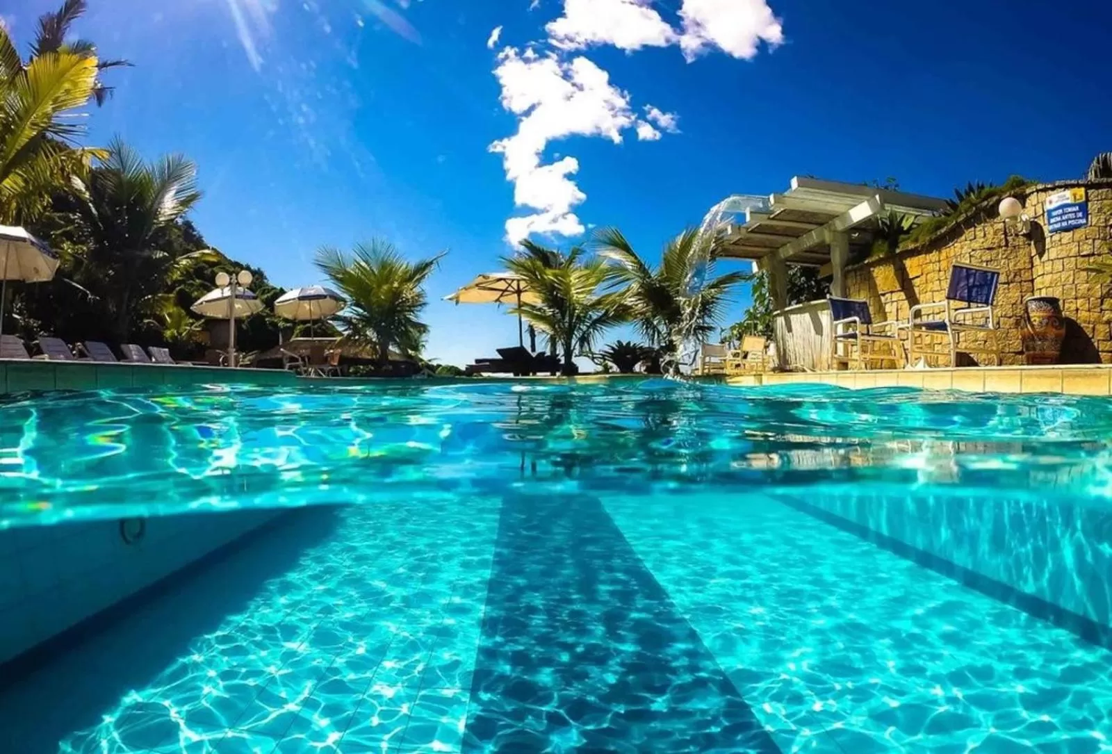 Swimming Pool in Pousada Canto da Vigia