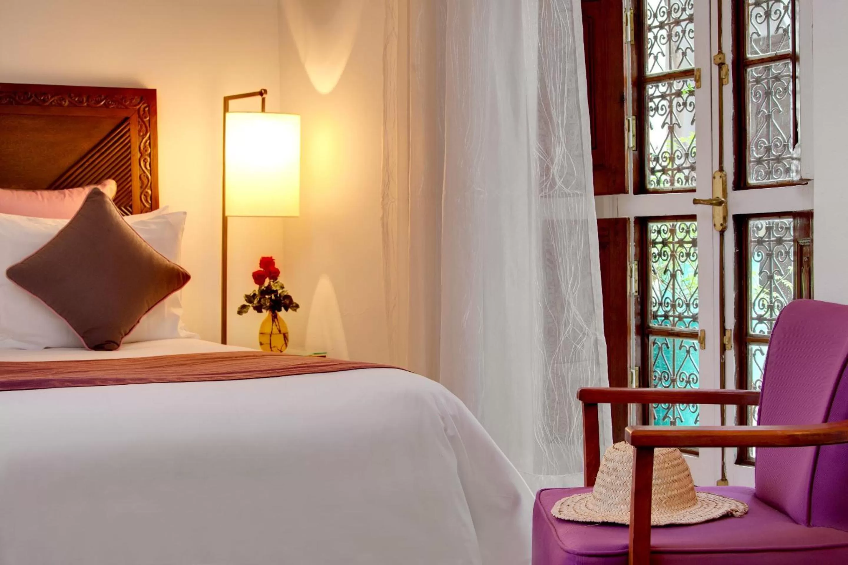 Patio Side Double Room in Les Jardins De La Médina