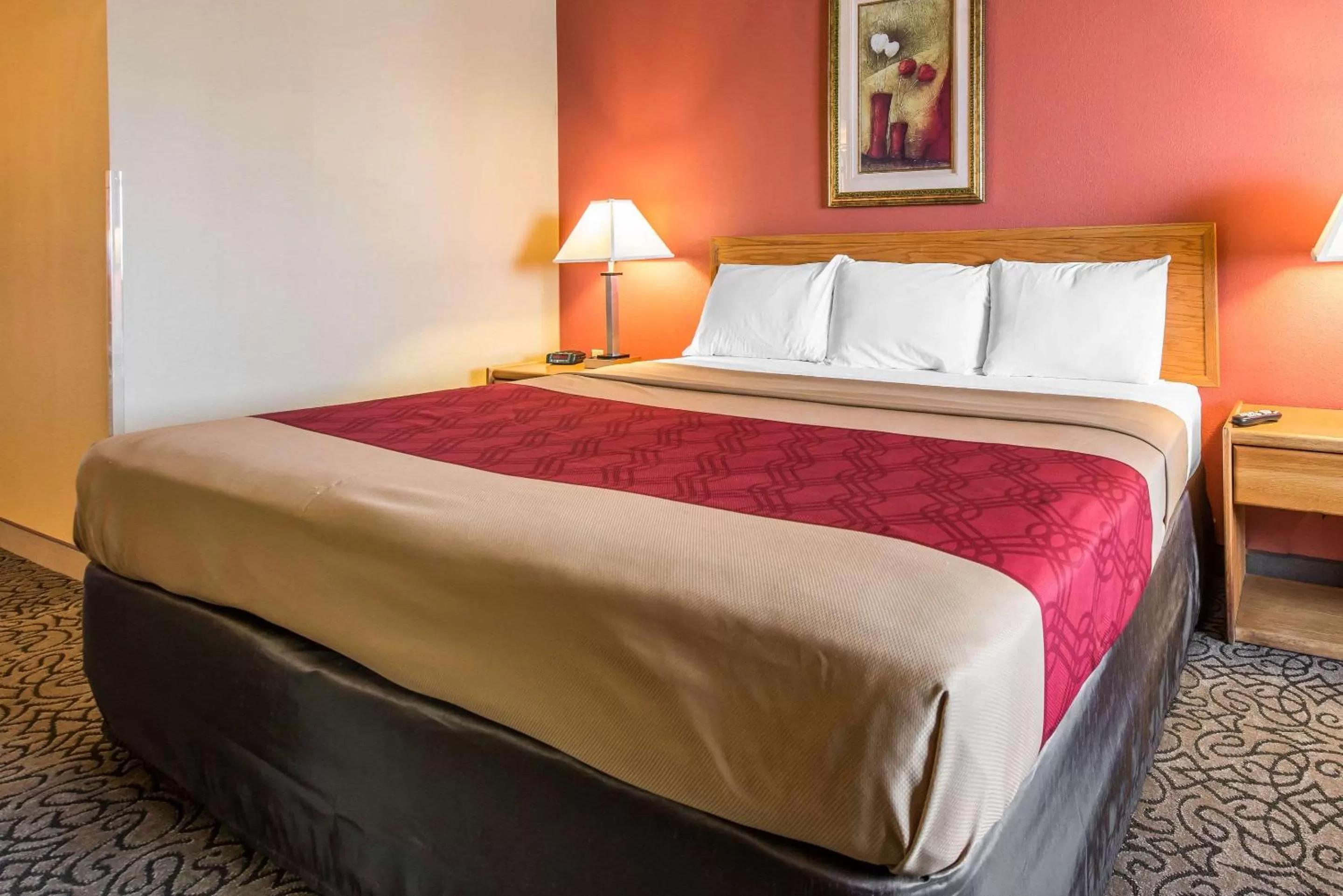 Photo of the whole room in Rodeway Inn