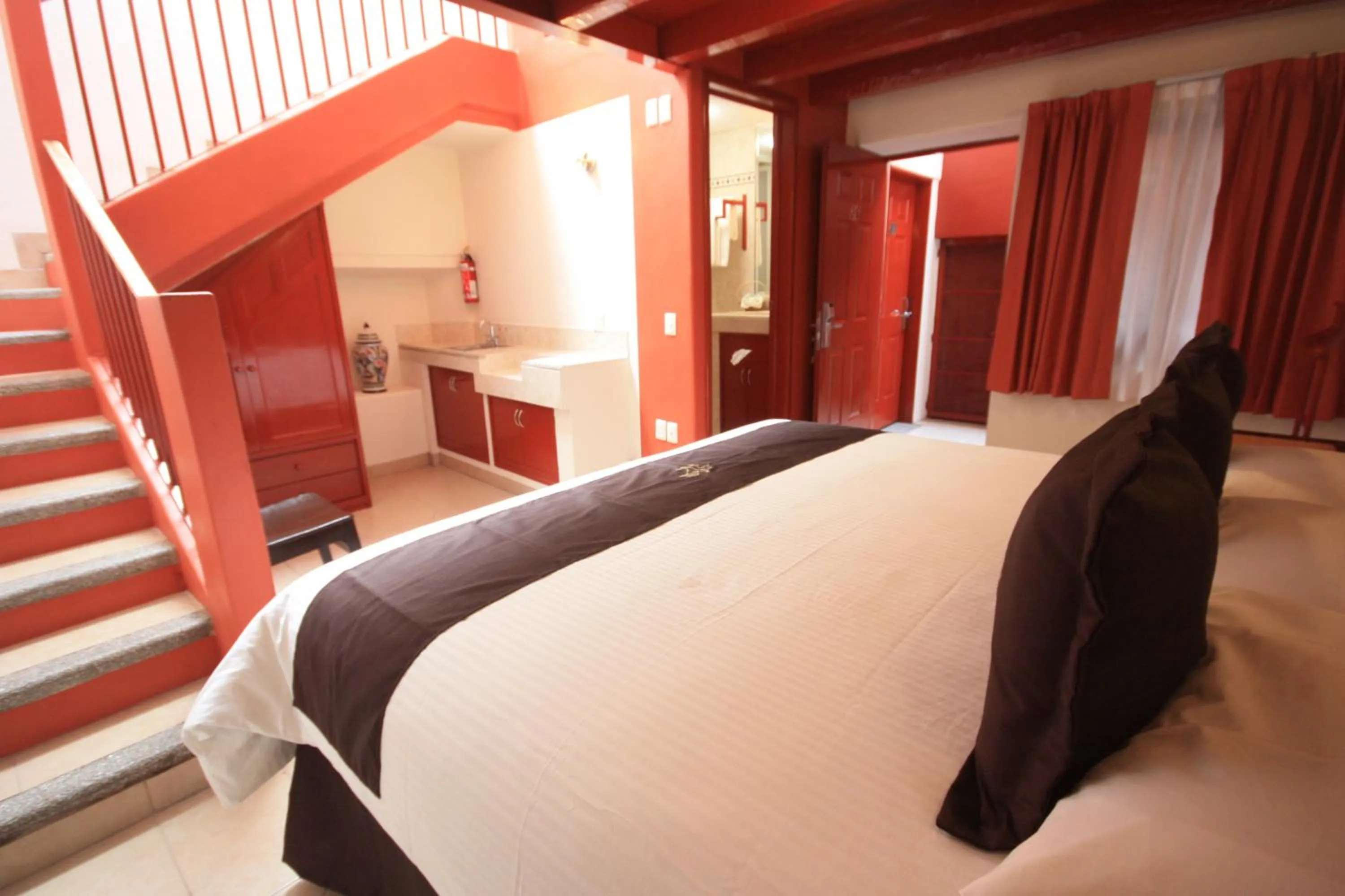 Bed in Hotel Santa Regina