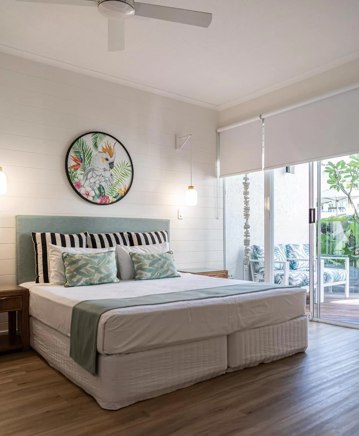 Bedroom, Bed in Beaches Holiday Apartments - Official Onsite Reception & Check In