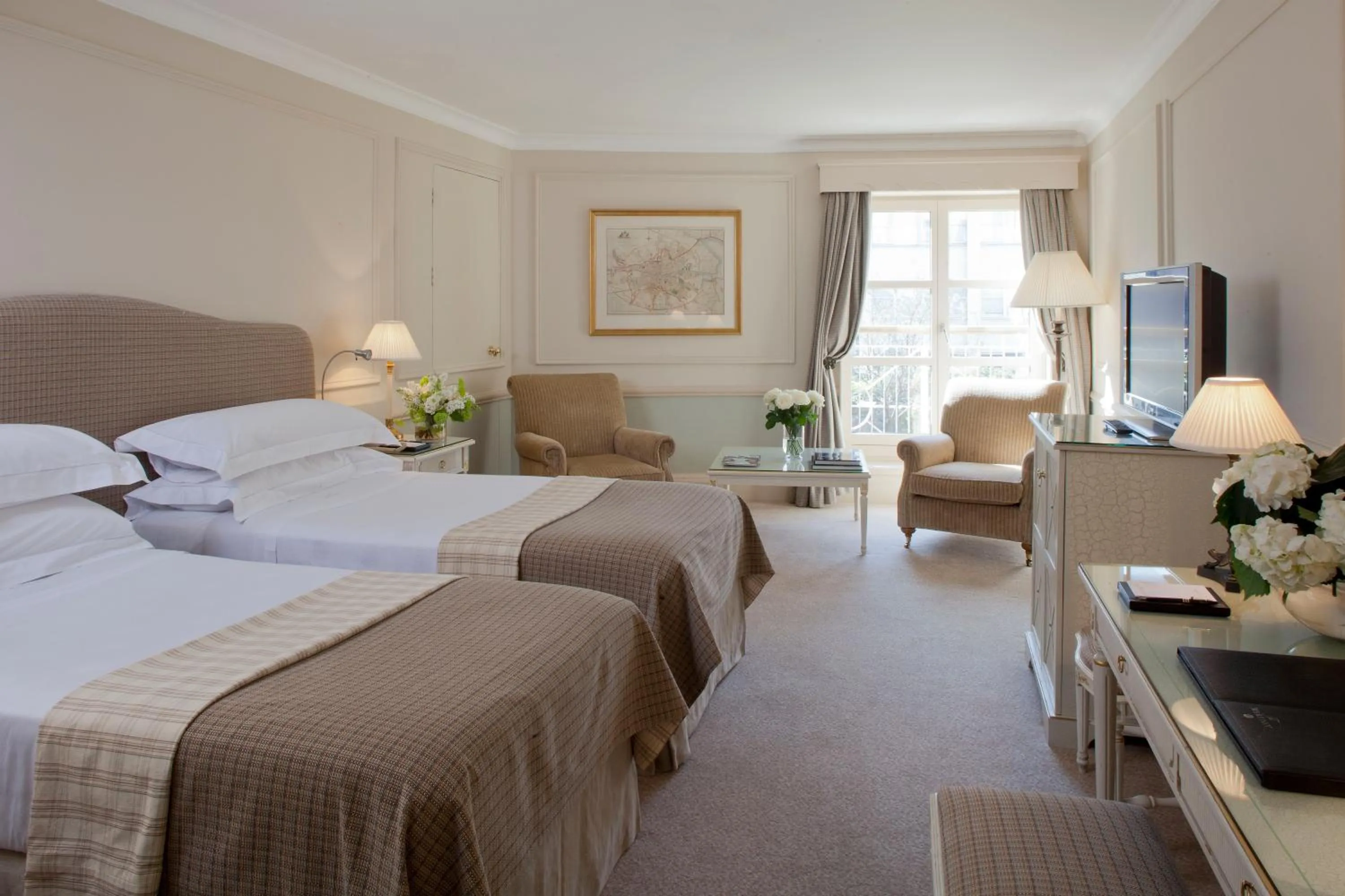 Superior Twin Room with Garden View in The Merrion Hotel