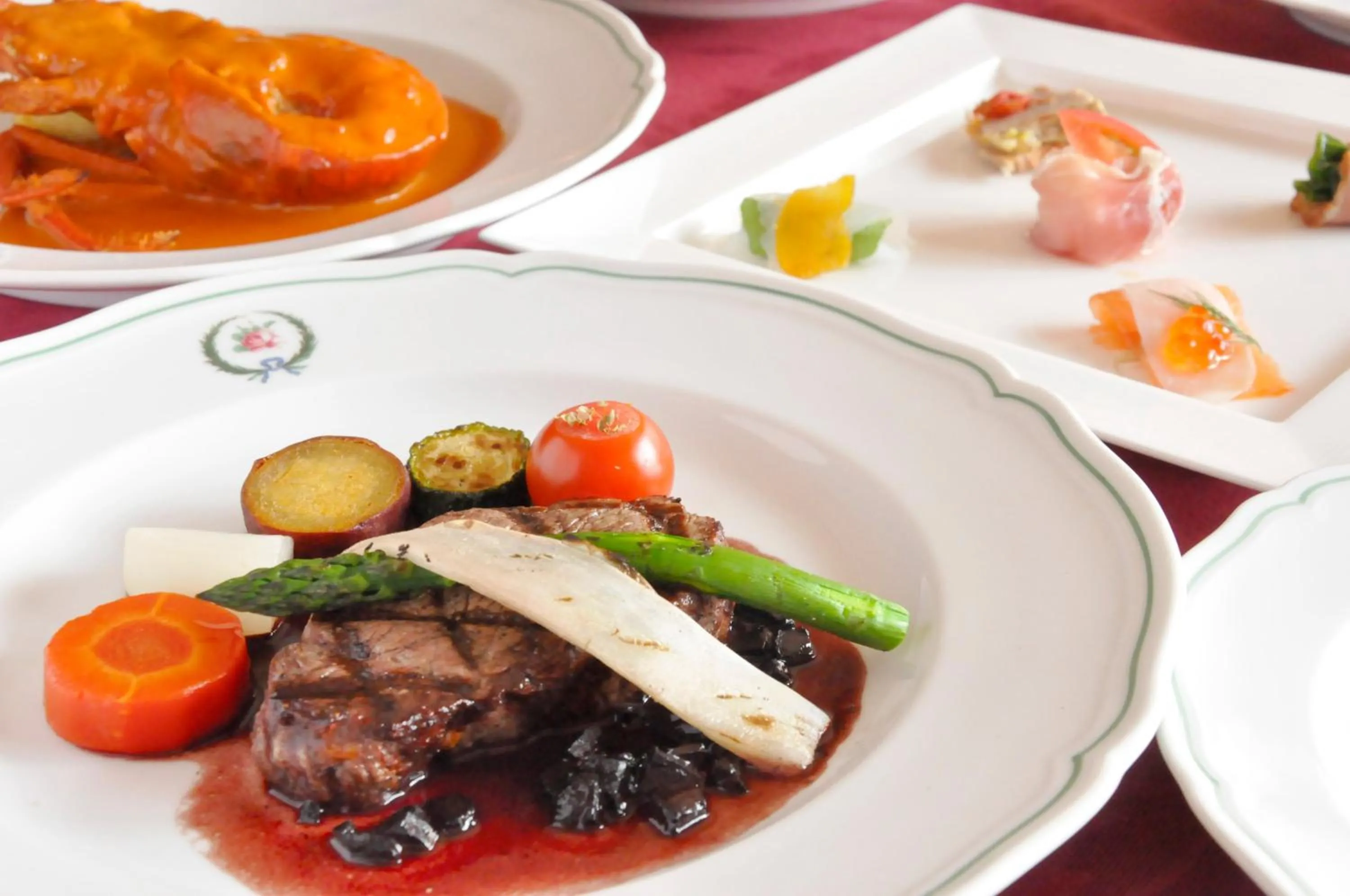 Food close-up in Kanazawa Kokusai Hotel