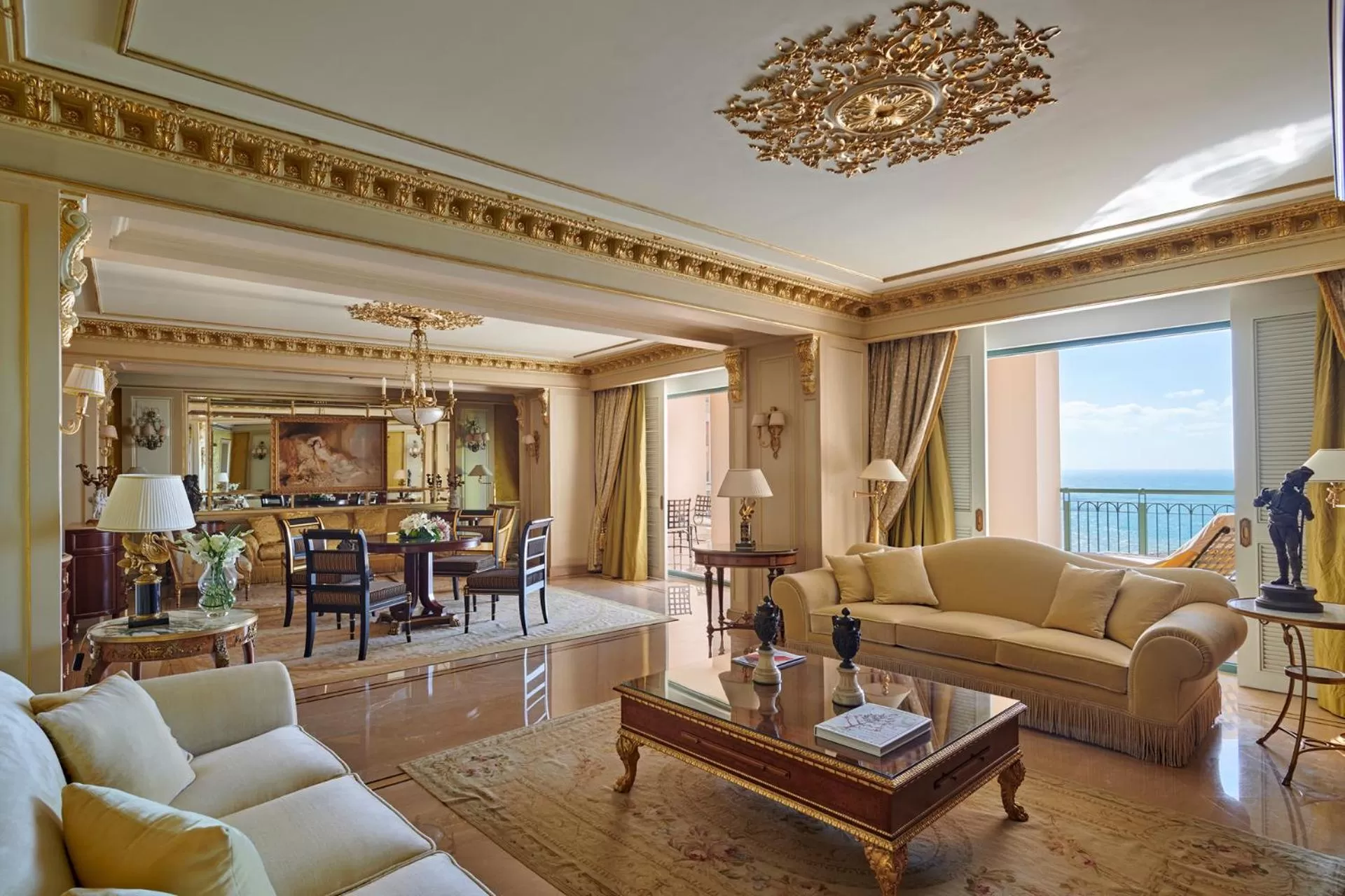 Living room in Four Seasons Hotel Alexandria At San Stefano