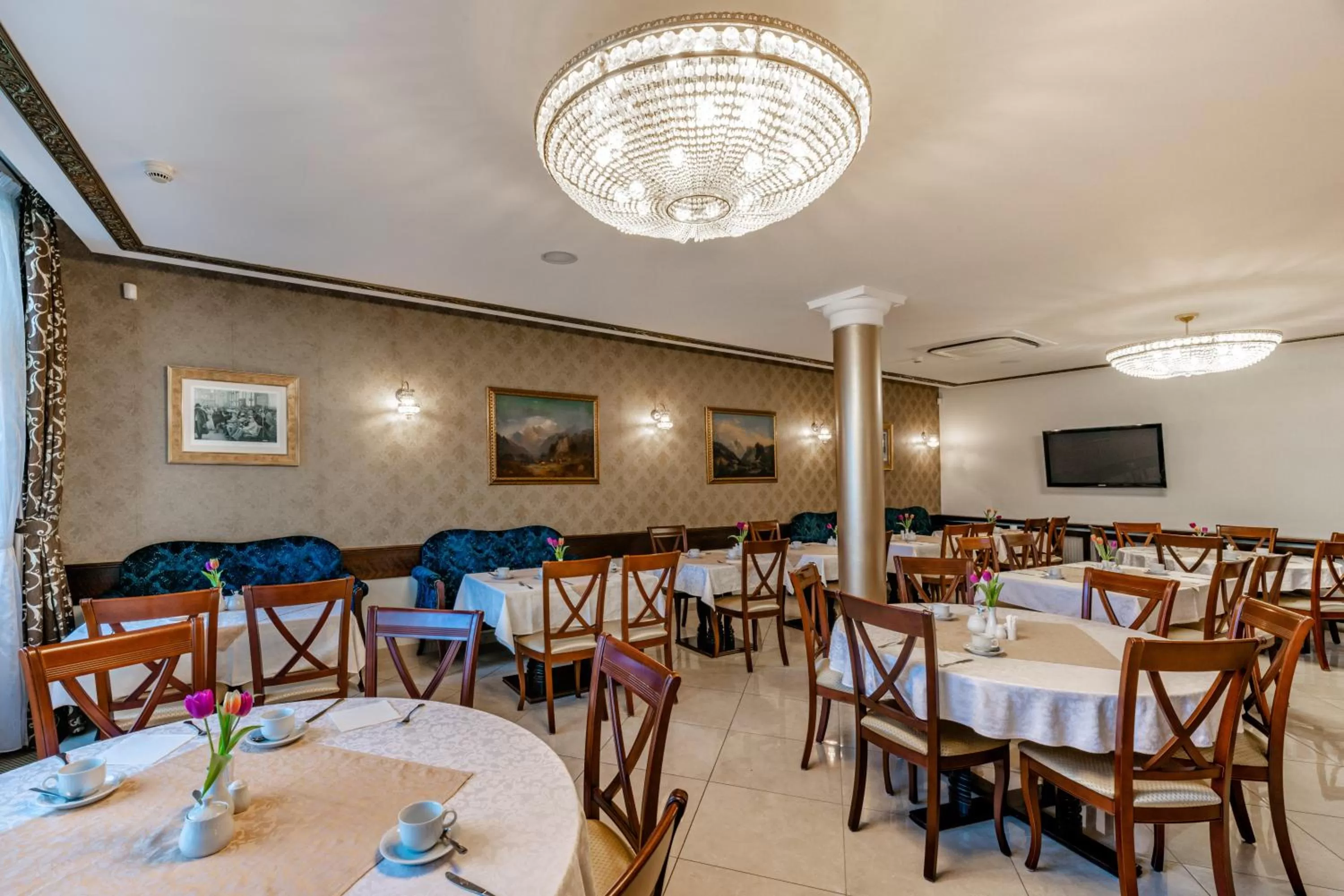 Restaurant/places to eat in Spa Hotel Schlosspark