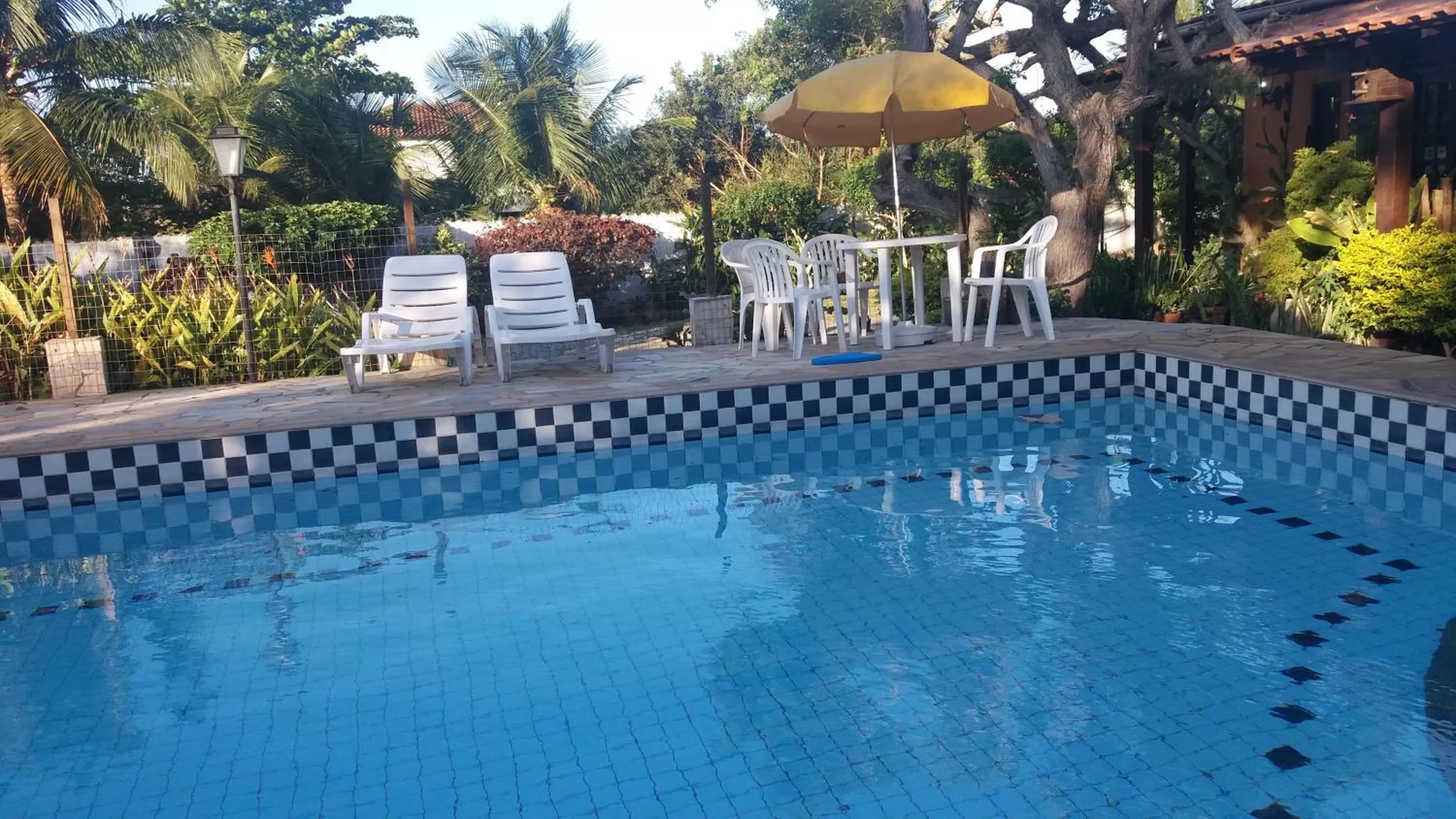 Swimming pool in Pousada Barcarola