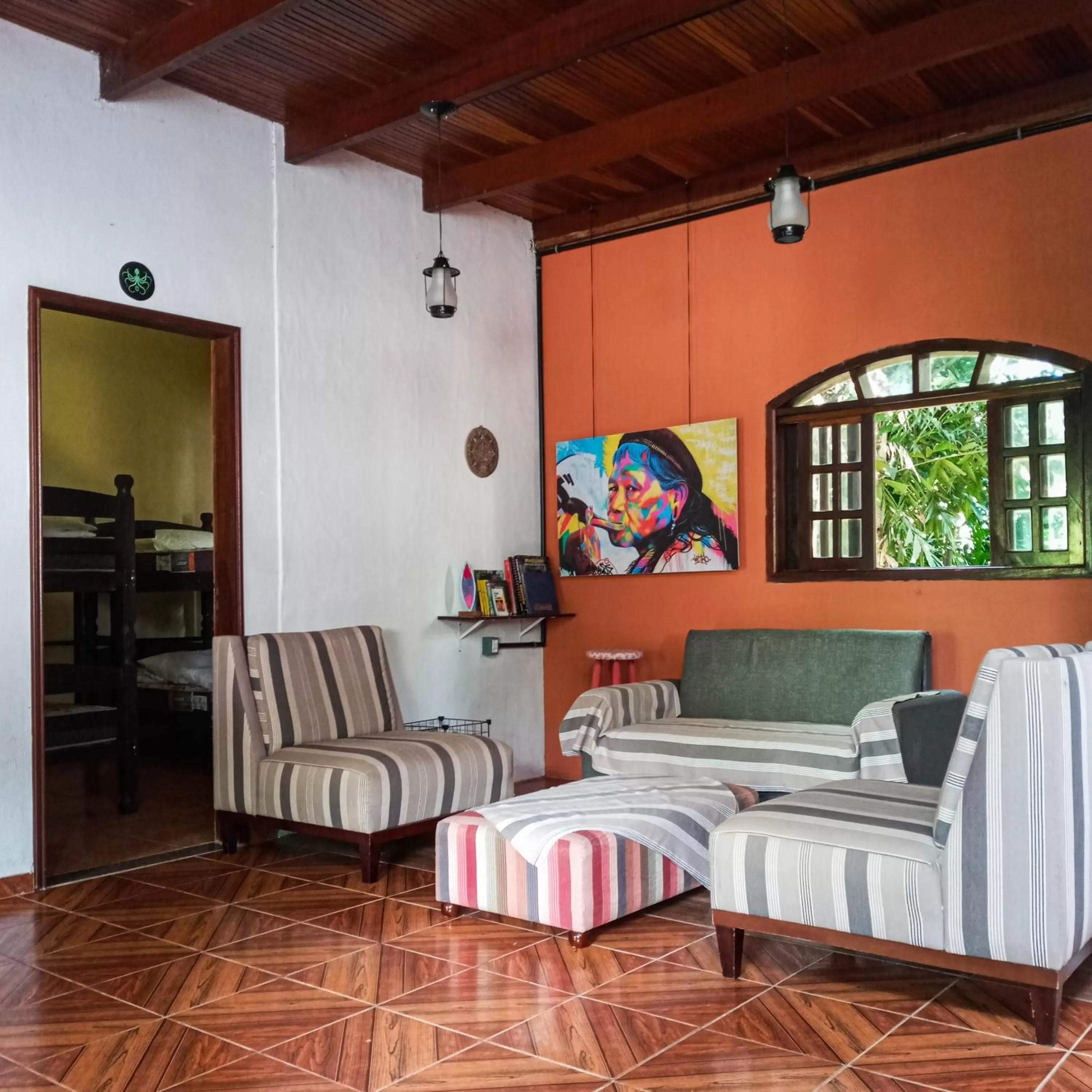 Living room in Pousada e Hostel Marthi
