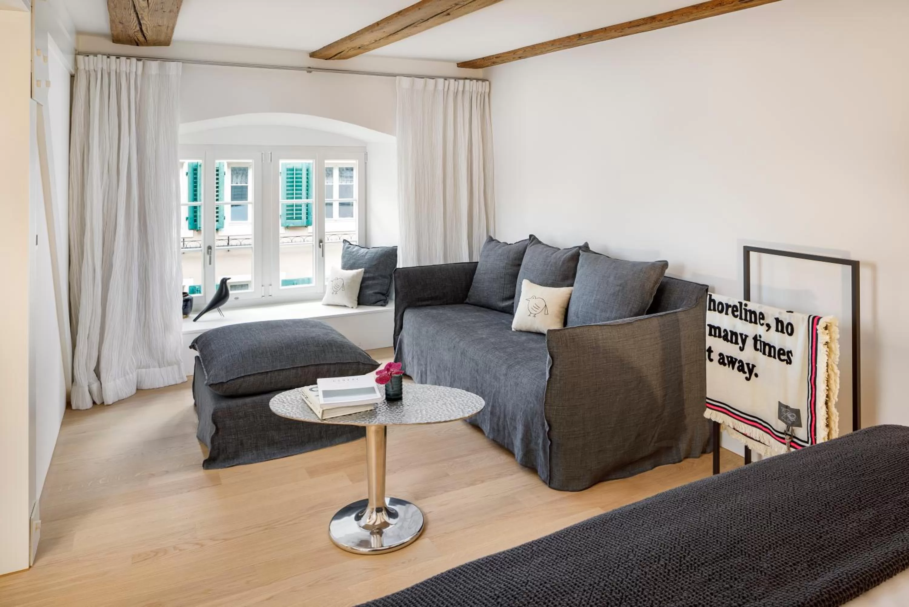 Living room in La Colombe Boutique Hotel