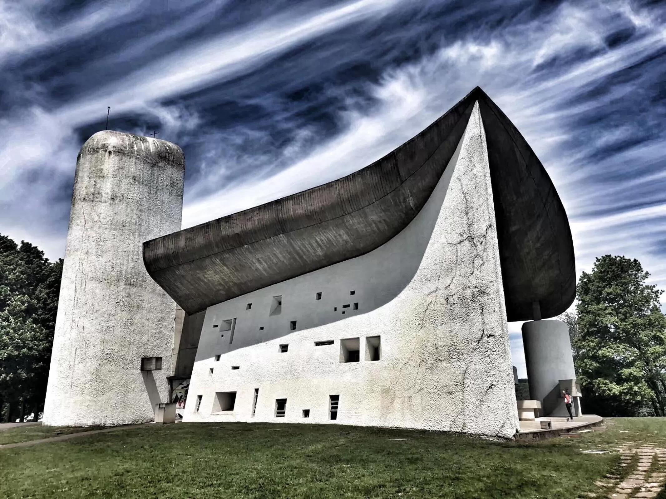 Nearby landmark in Hotel Le Ronchamp