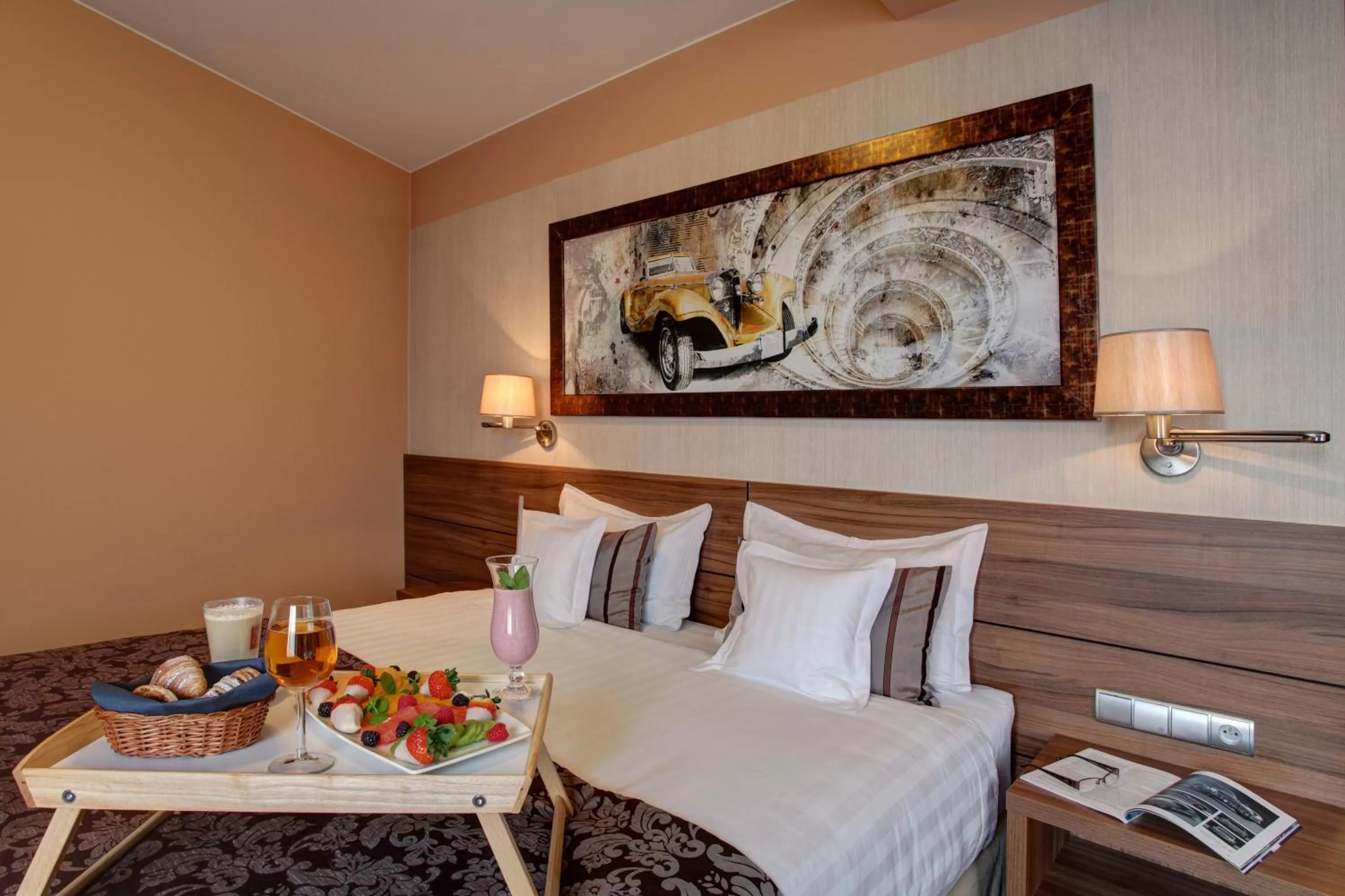 Photo of the whole room, Bed in Haston City Hotel