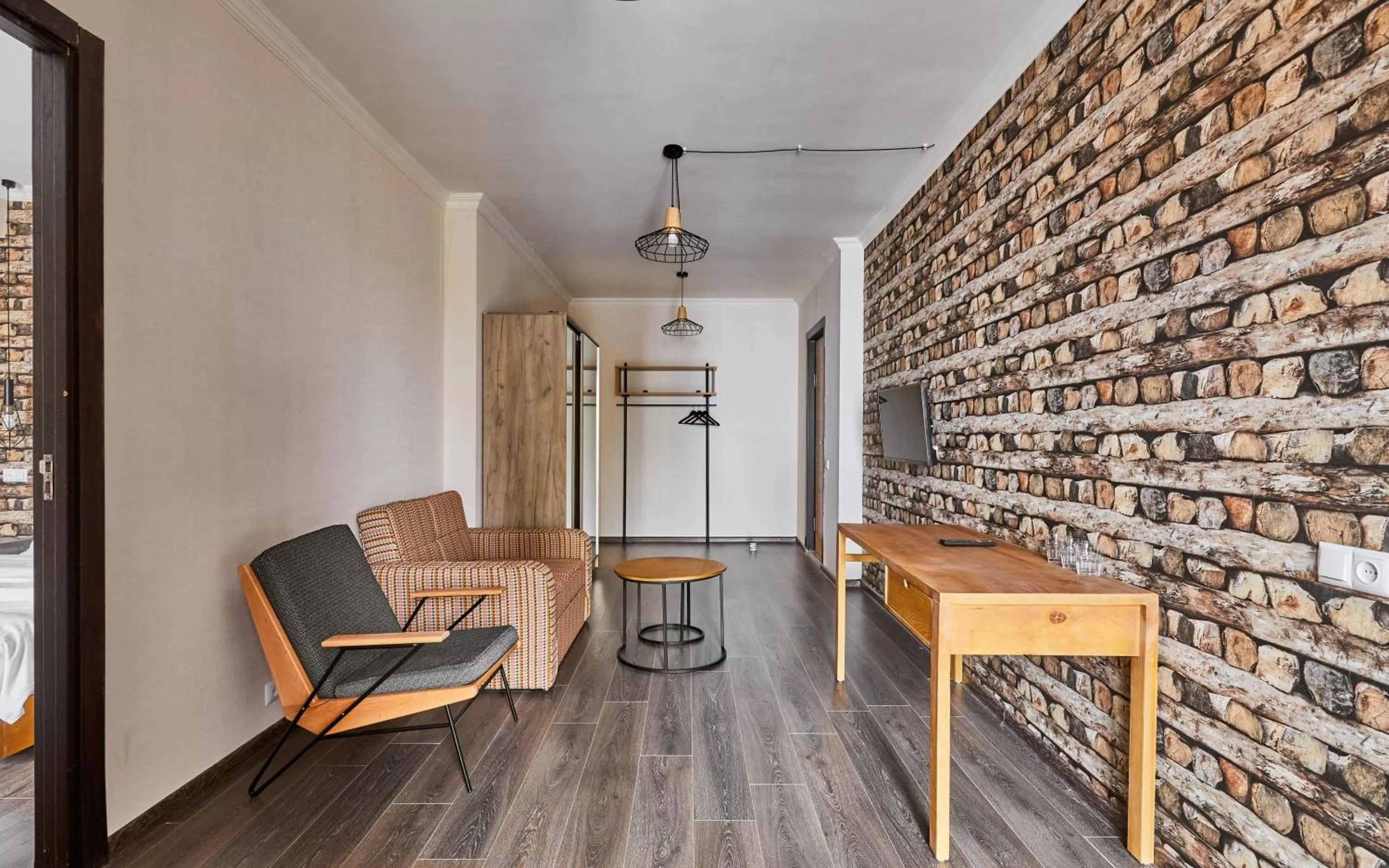 Living room in Gudauri Loft Hotel
