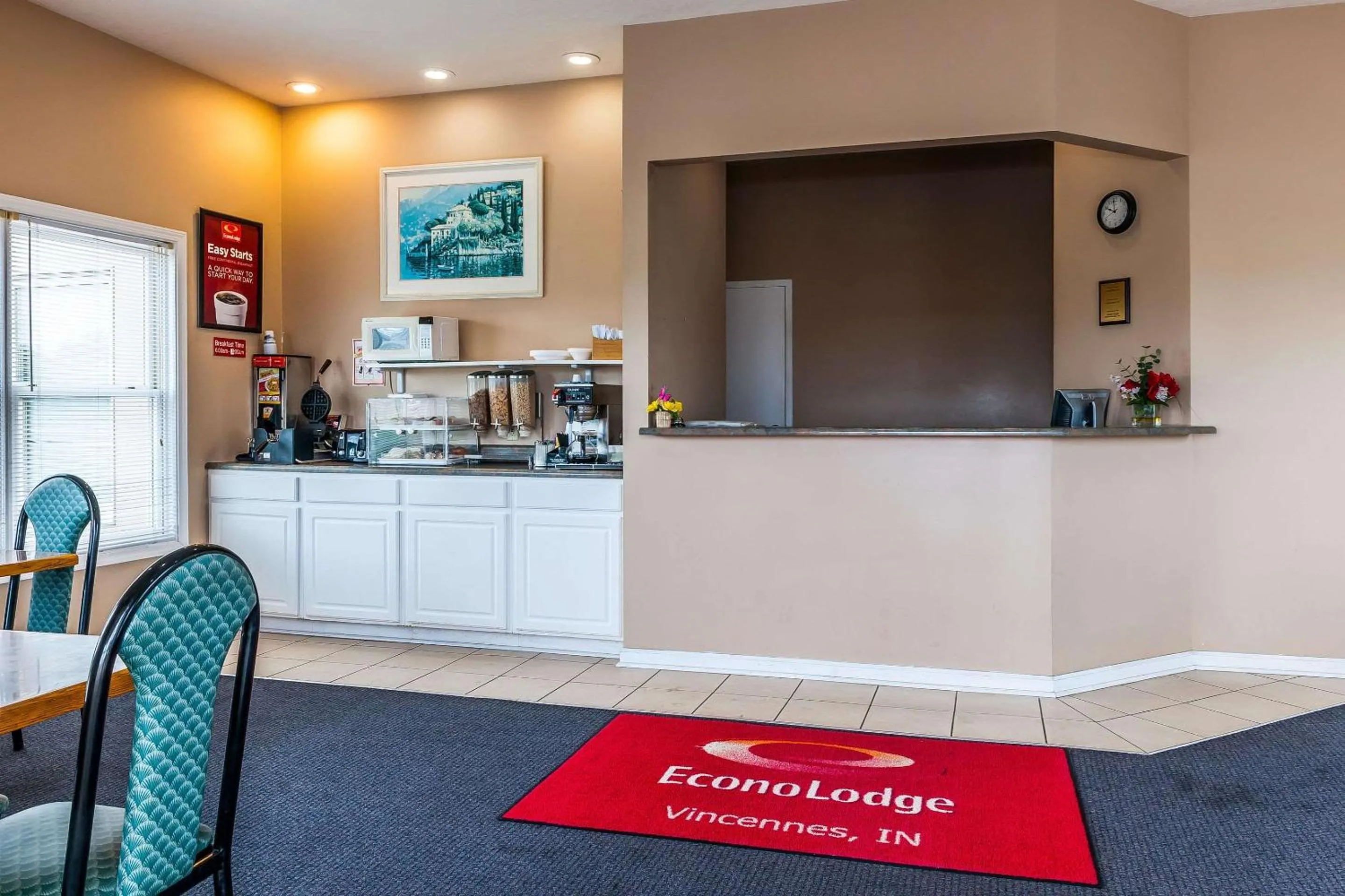Lobby or reception in Econo Lodge Vincennes
