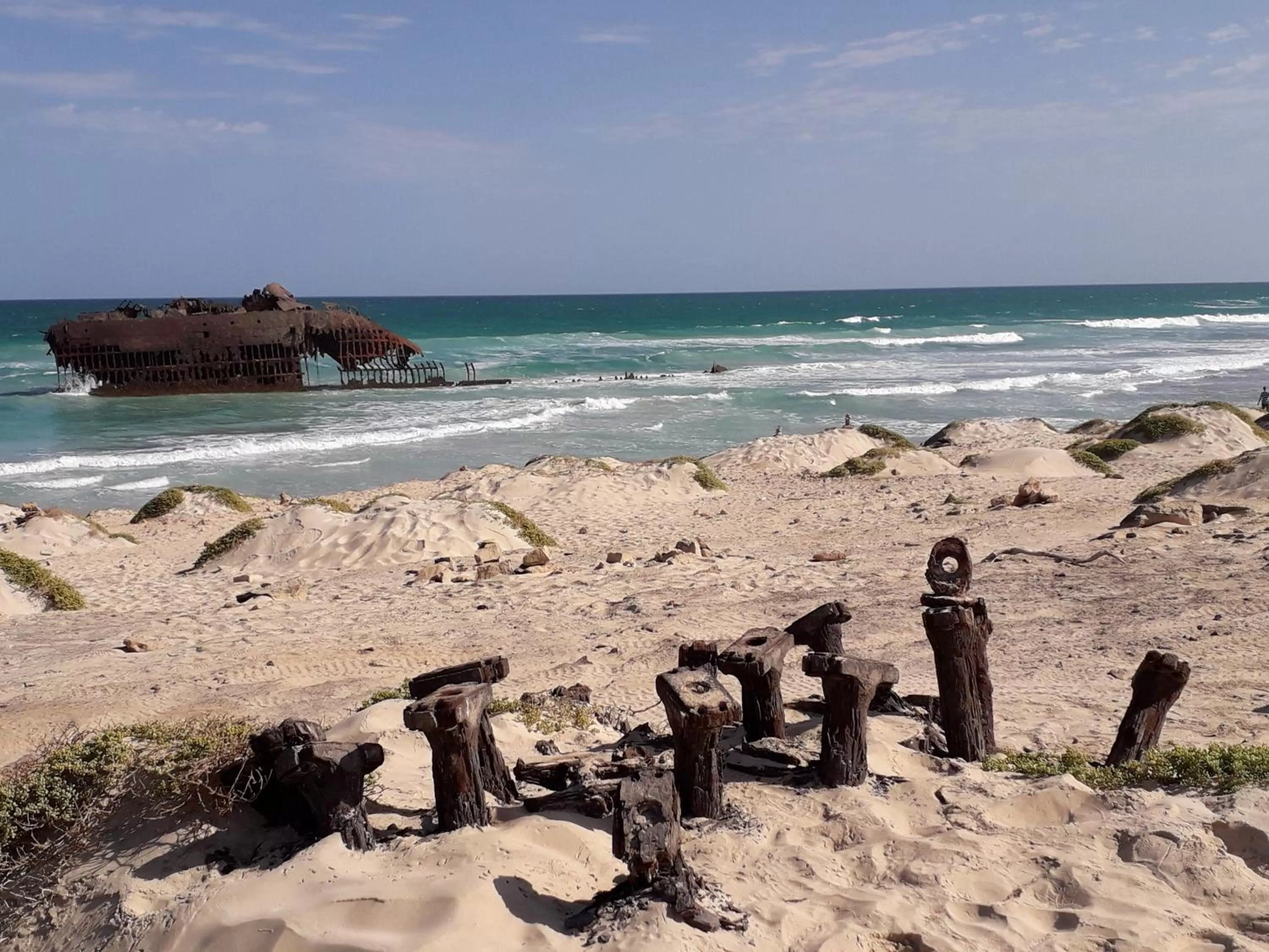 Natural landscape, Beach in B&B Sereia Azul Boa Vista