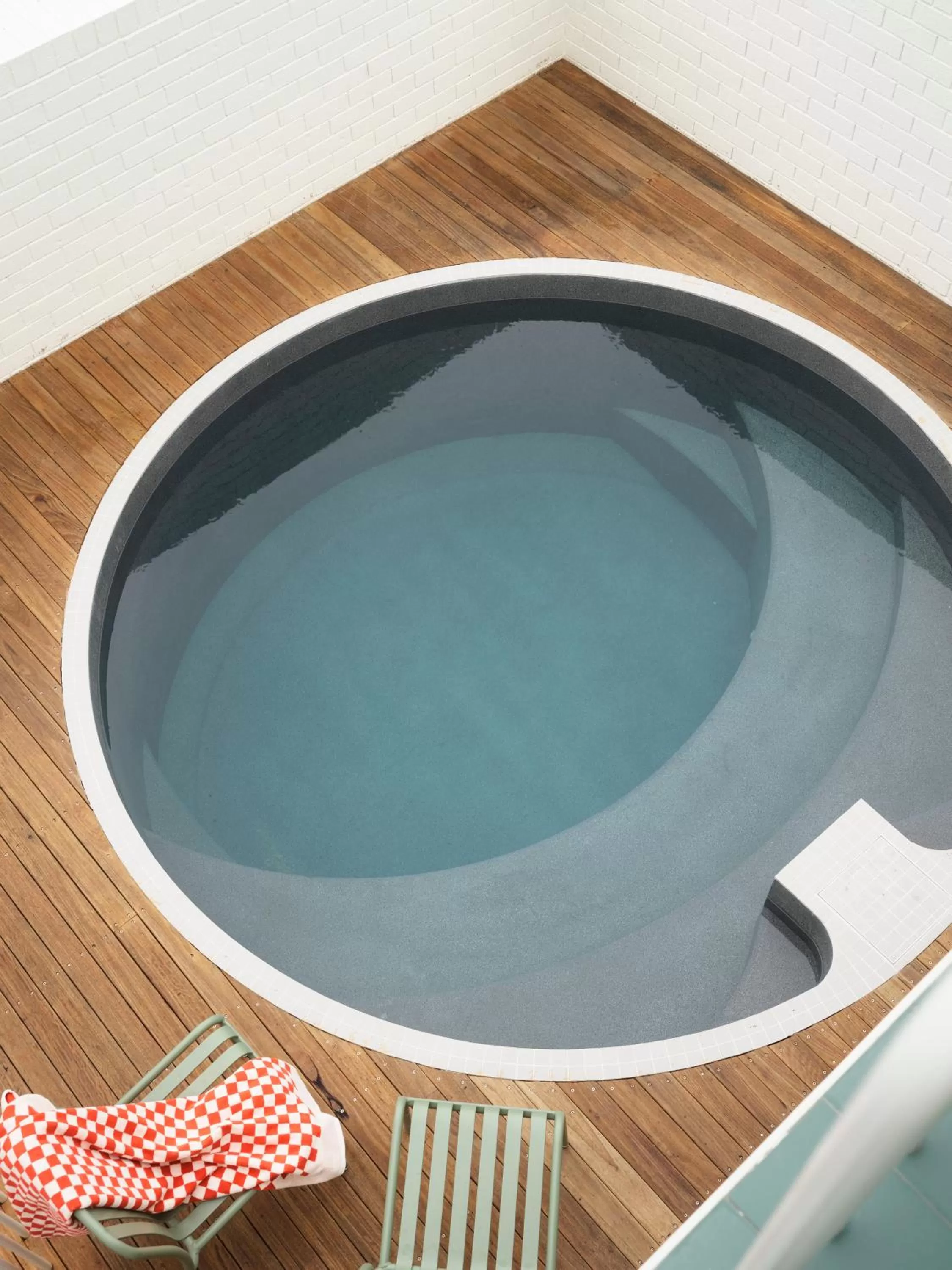 Pool view in The Isla & Casita