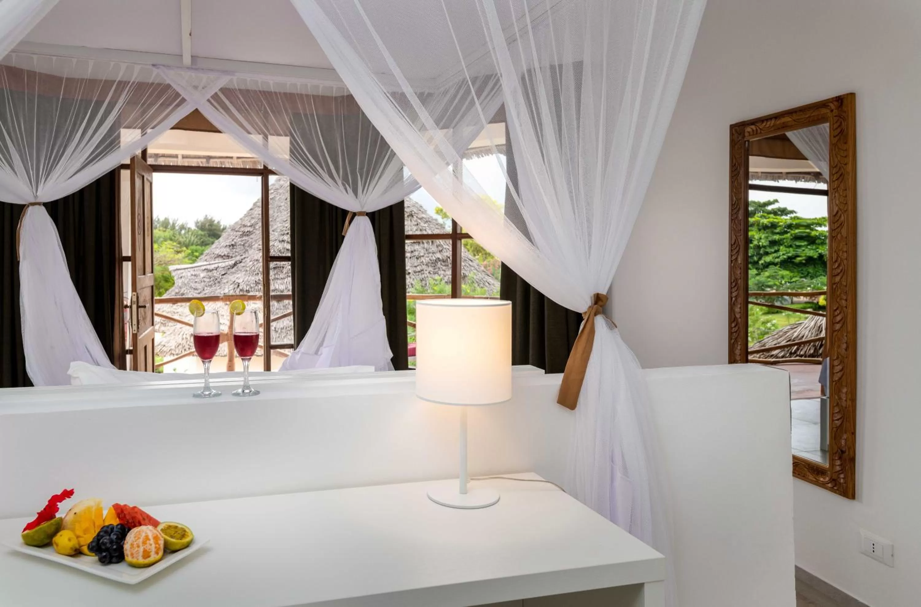 Photo of the whole room, Bed in Sandies Baobab Beach Zanzibar