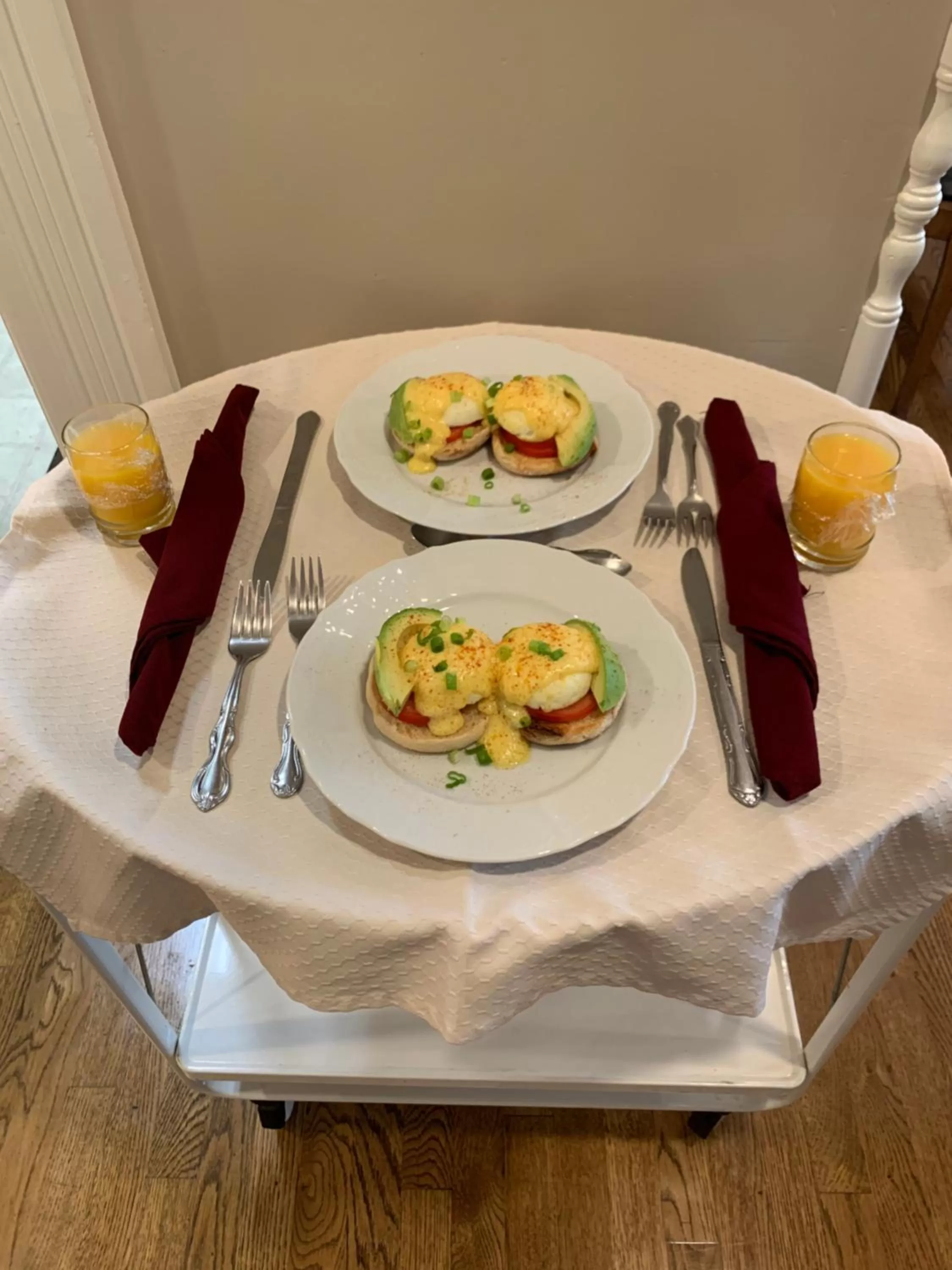 Breakfast in Inn at Depot Hill