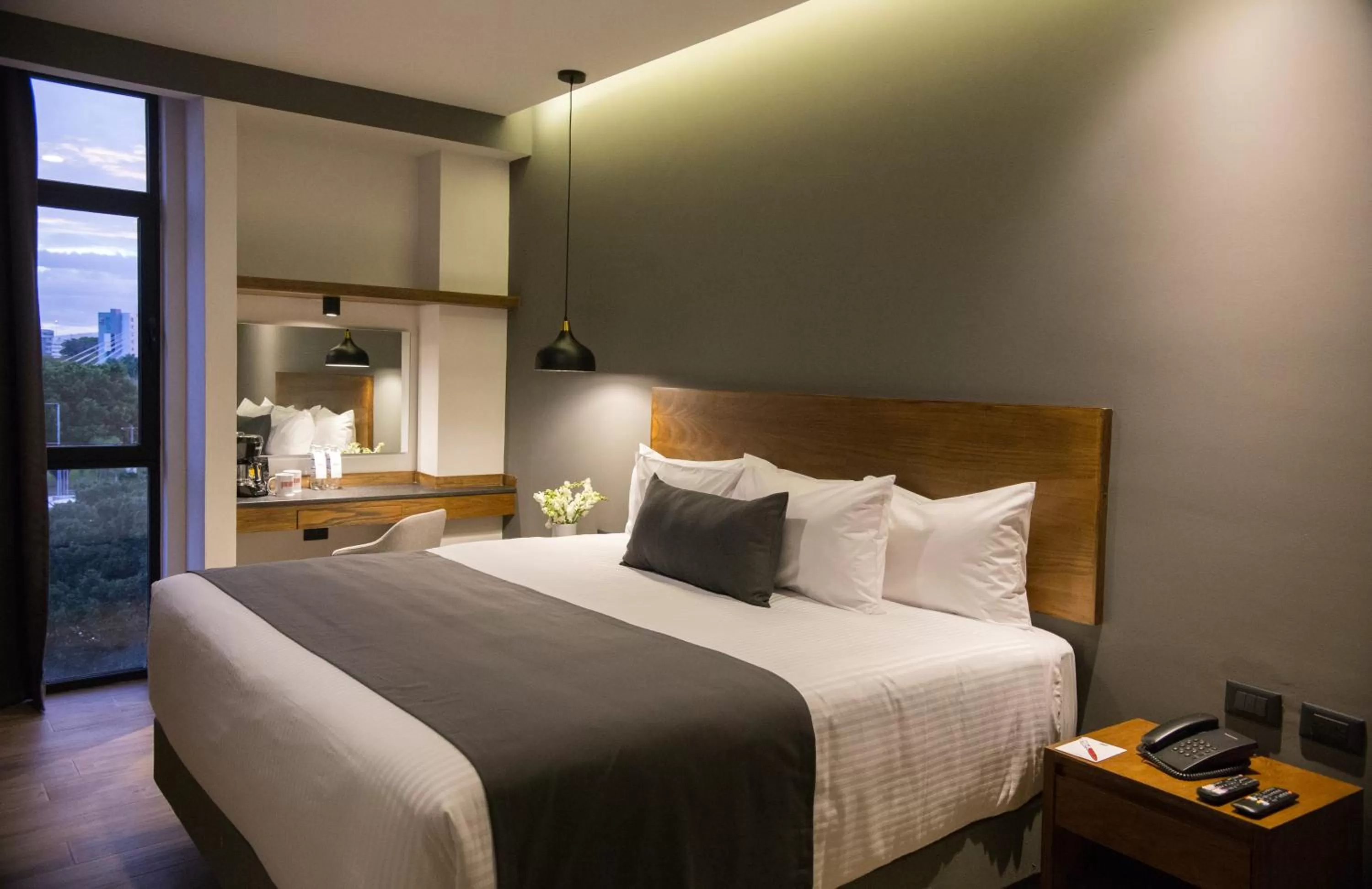 Bedroom, Bed in Gumont Guadalajara López Mateos - Minerva