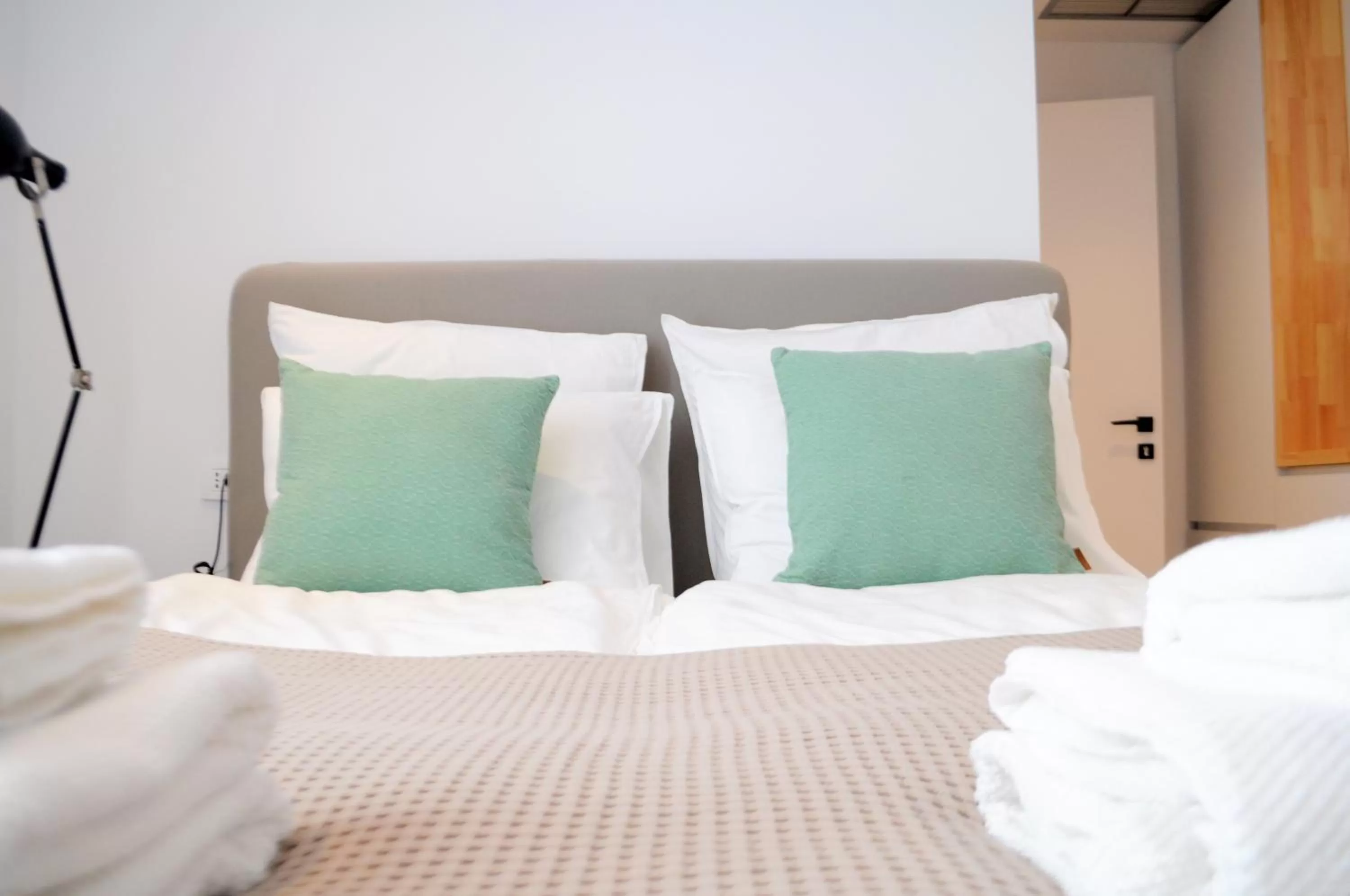 Bedroom, Bed in Rooftop Tirana