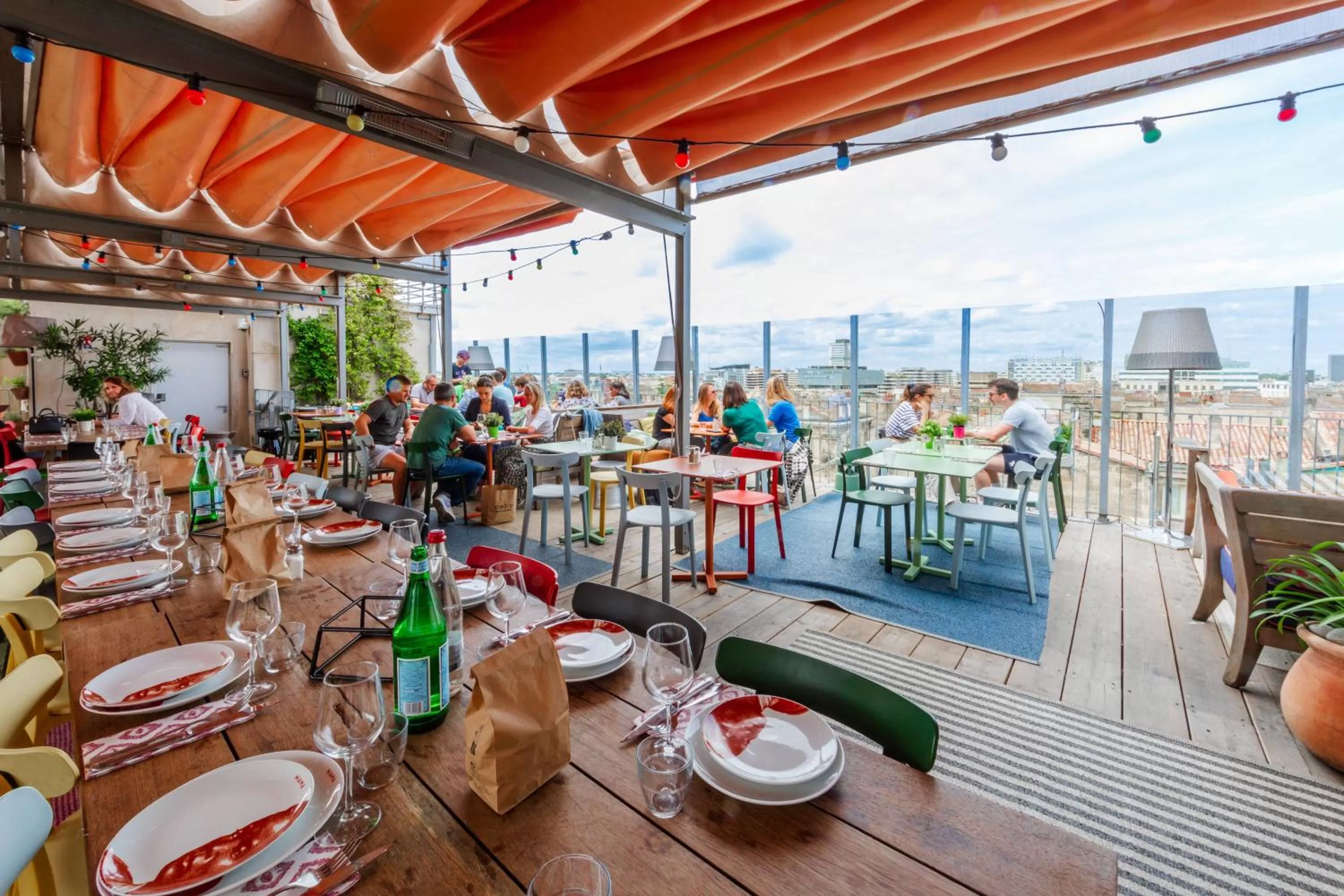 Balcony/Terrace in Mama Shelter Bordeaux Centre