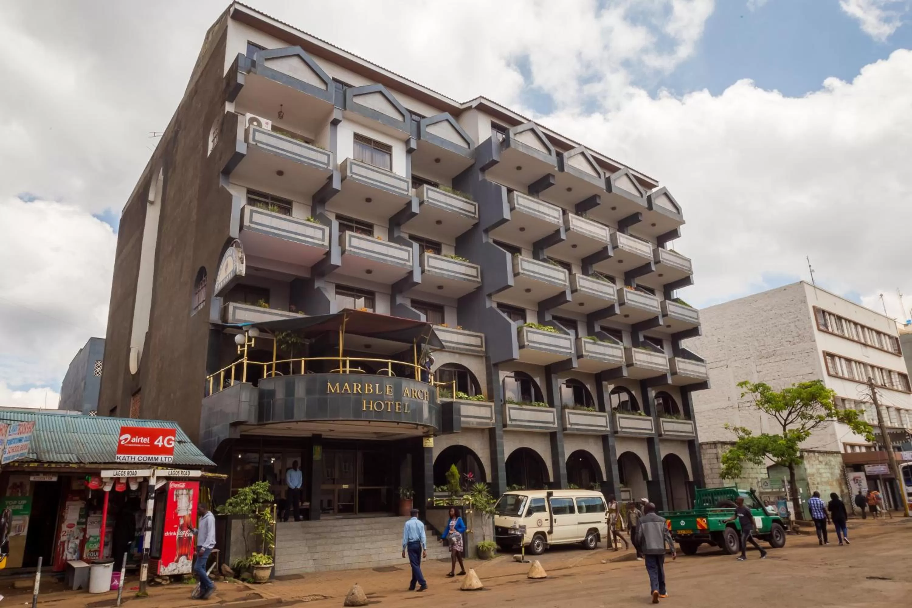 Property building in Marble Arch Hotel