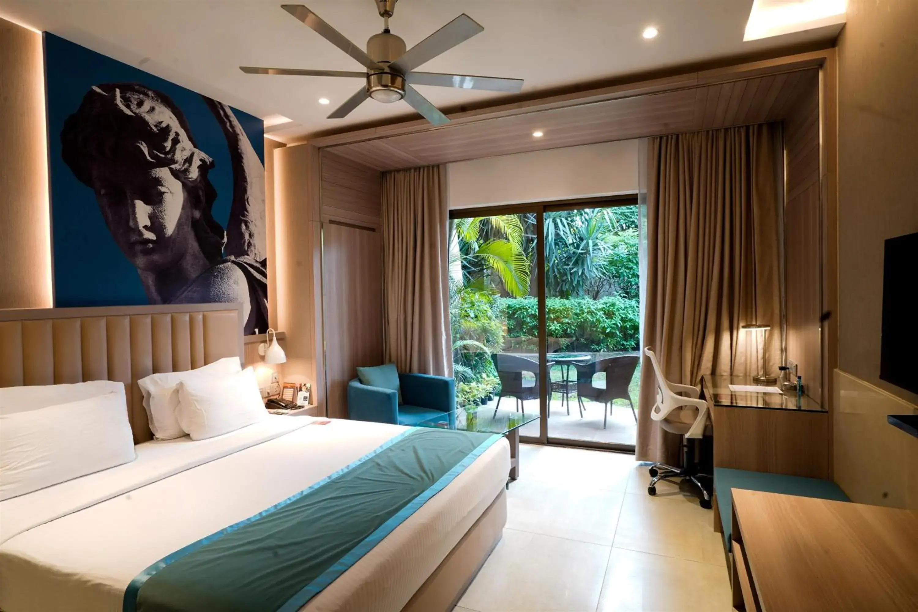 Garden Room with 10% Discount on Food and Soft Beverages , SPA , Saloon and Laundry(only washing and Ironing) in The Corinthians Resort Garden Room with 10% Discount on Food and Soft Beverages , SPA , Saloon and Laundry(only washing and Ironing) in The Corinthians Resort