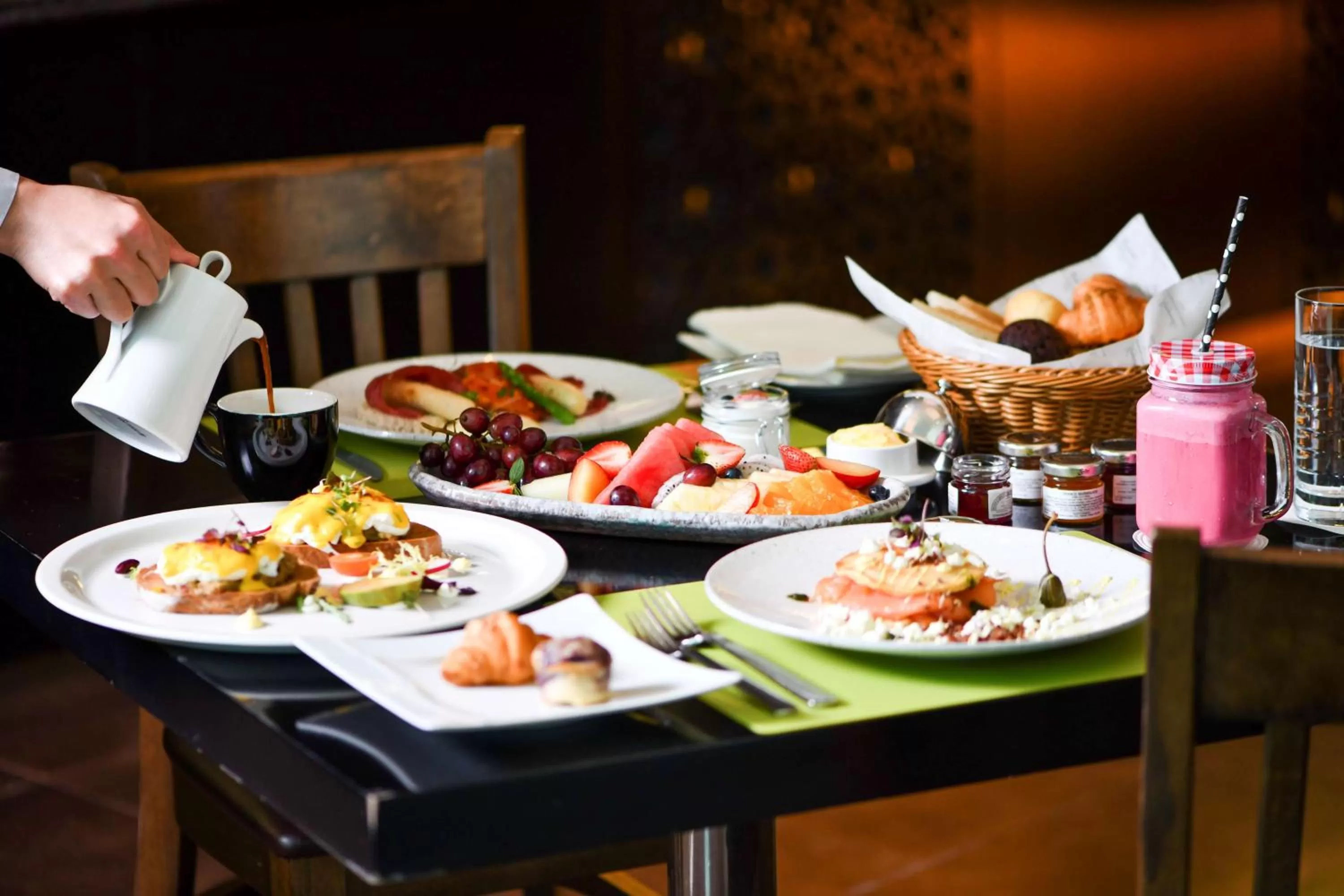 Breakfast in Kempinski Residences & Suites, Doha