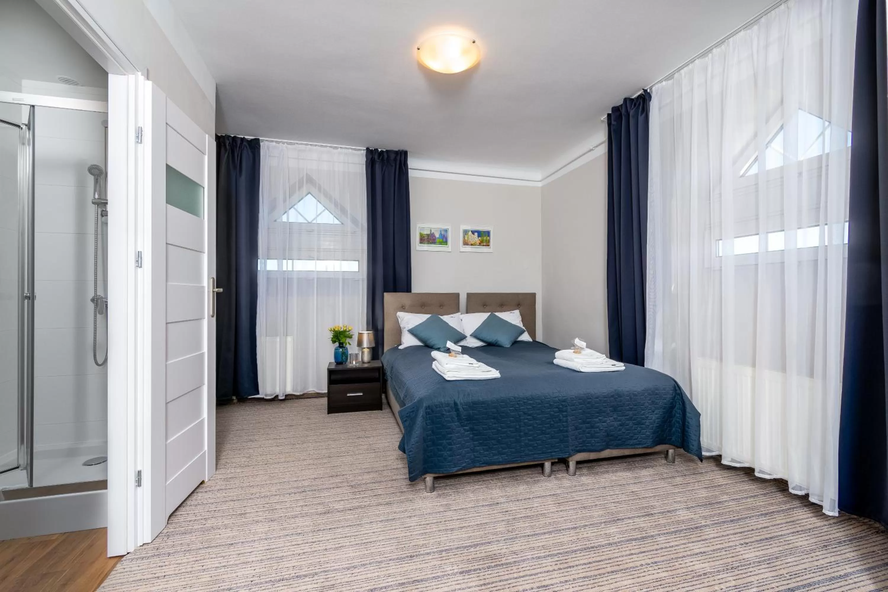 Bed in JACHTOWA Hotel i Restauracja