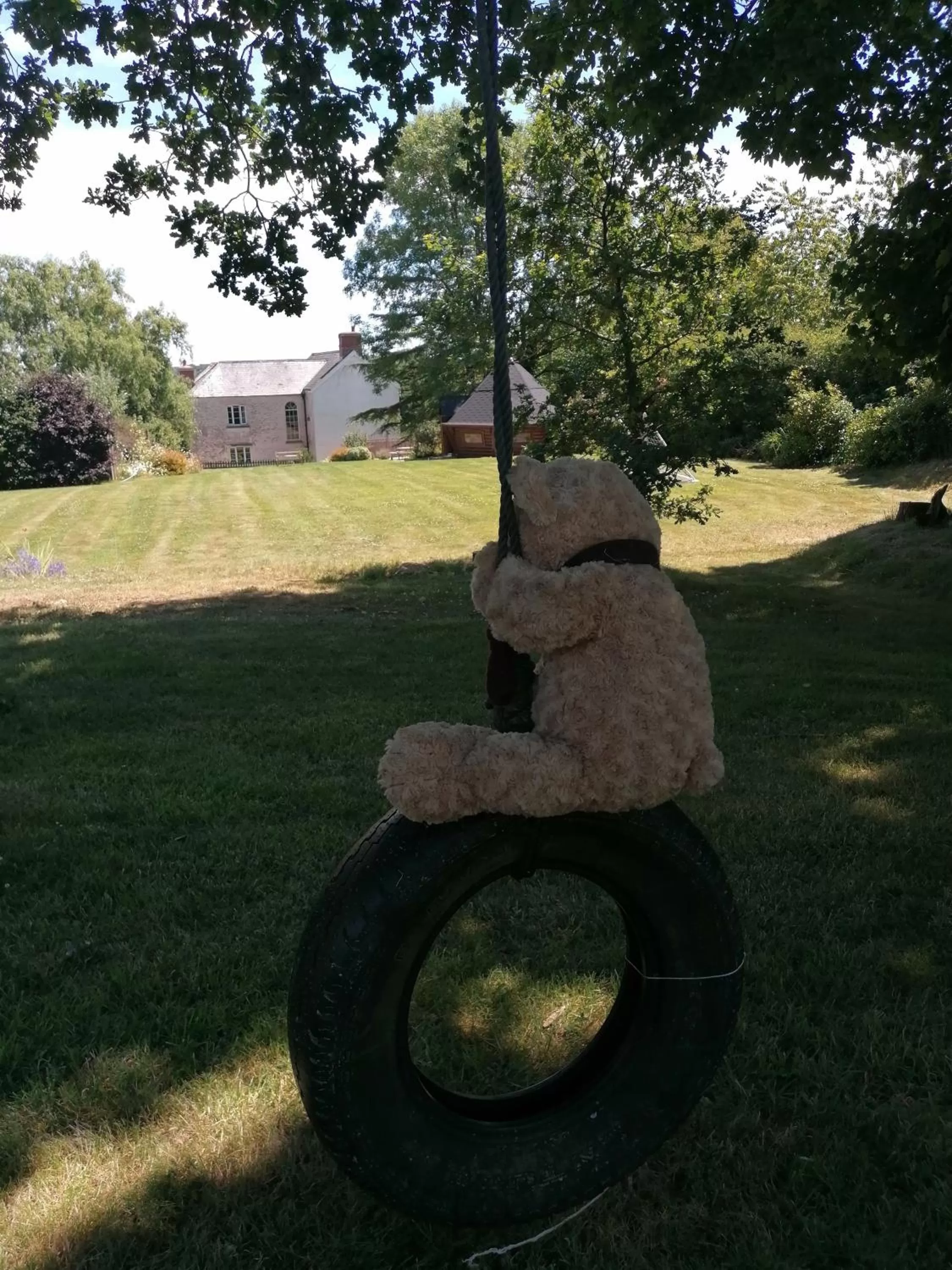 Garden in Lovaton Farmhouse