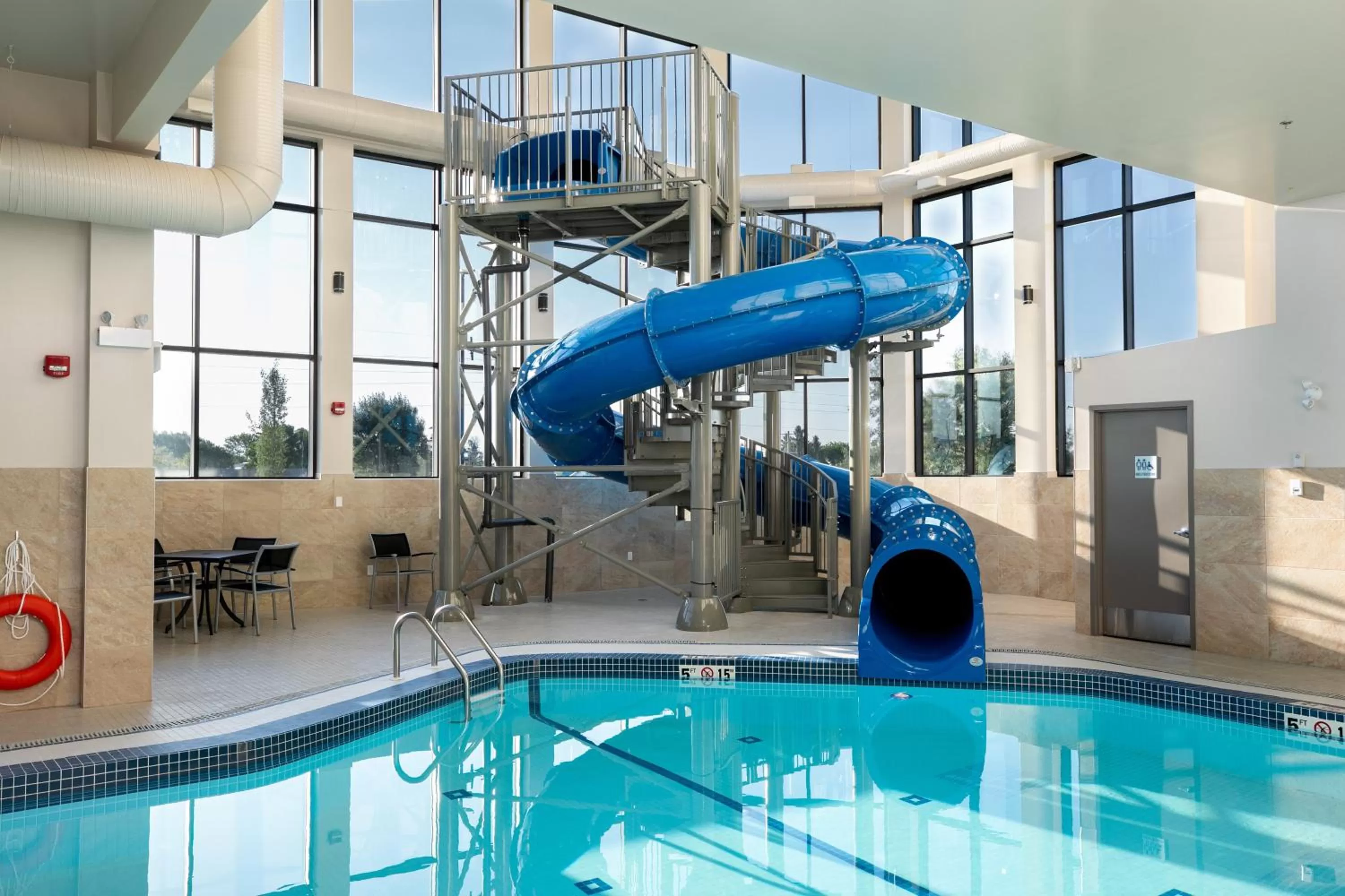 Swimming pool in Holiday Inn Express - Lethbridge Southeast by IHG