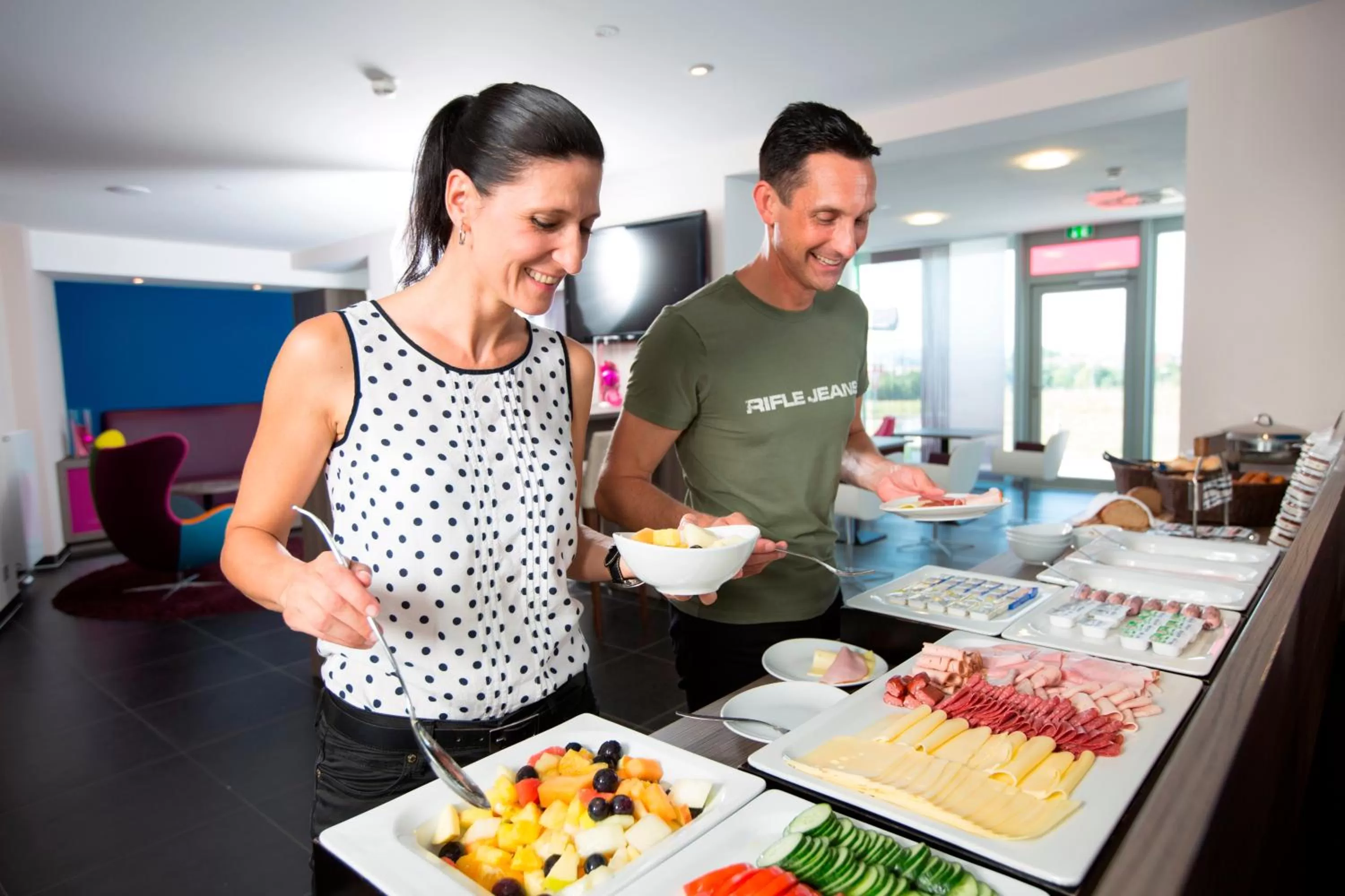 Buffet breakfast in Hotel Smartino