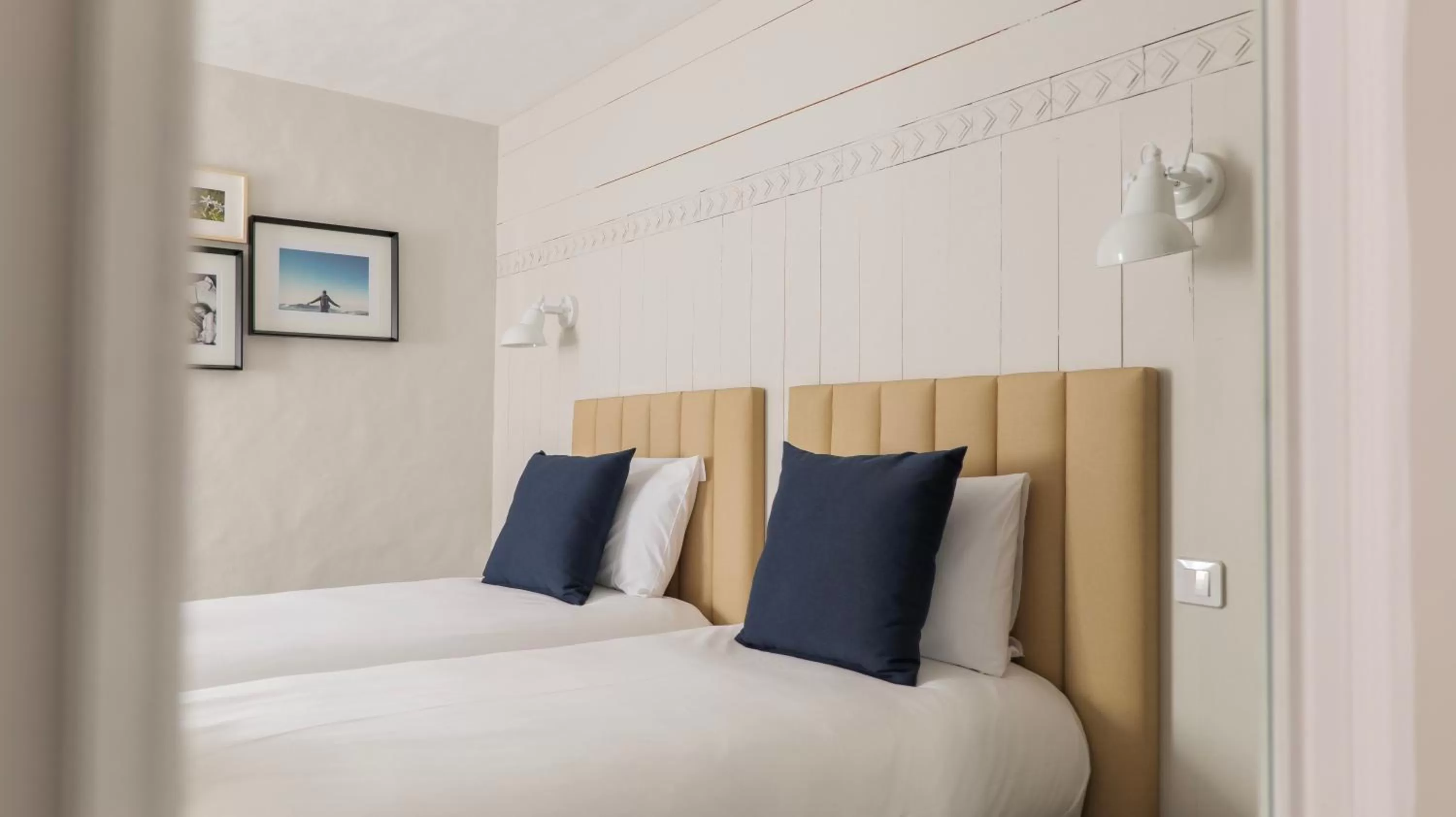 Bed in Hôtel des 2 Gares