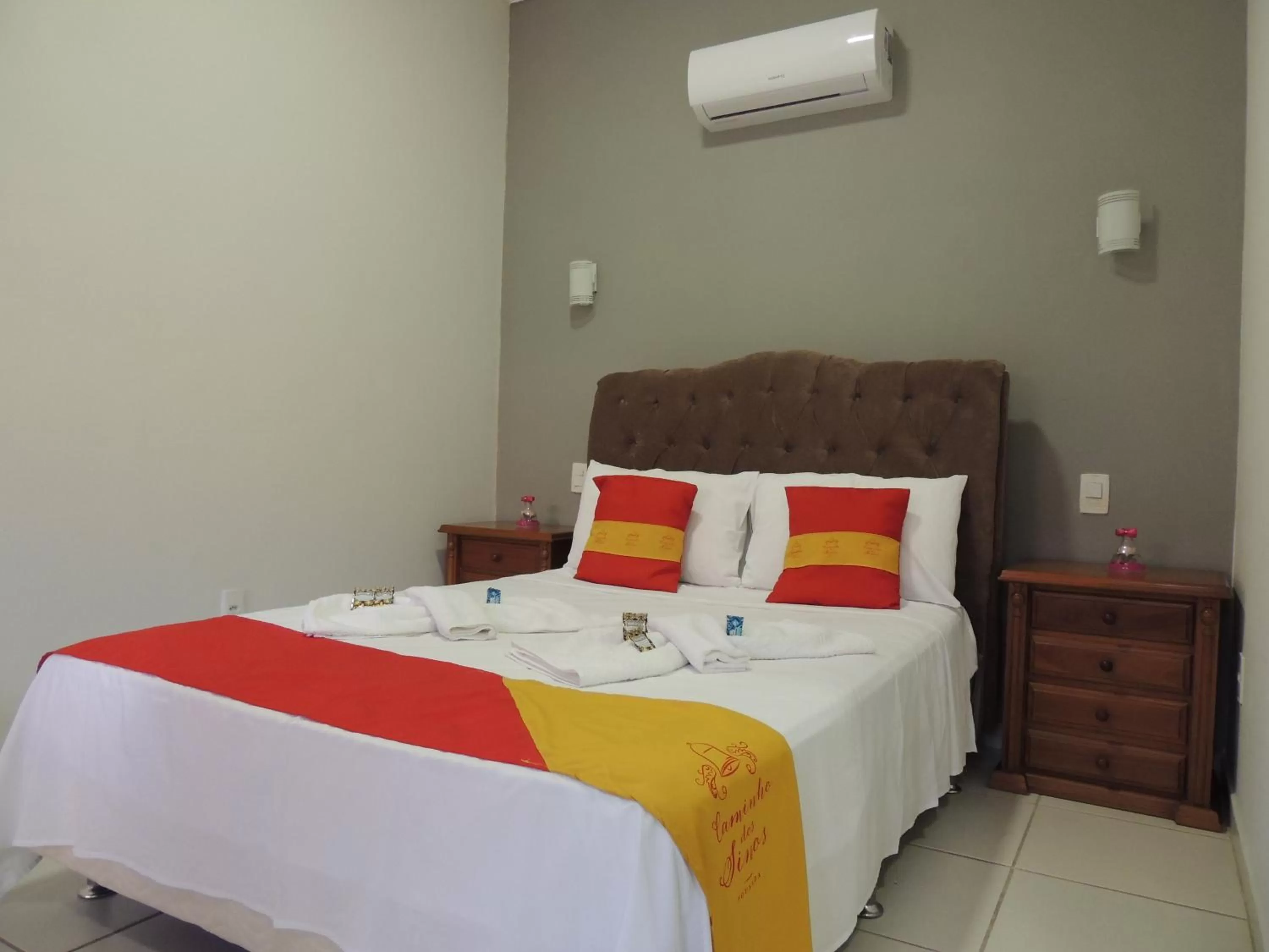 Bedroom, Bed in Pousada Caminho Dos Sinos