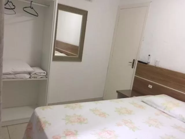 Bed in Pousada Almeida