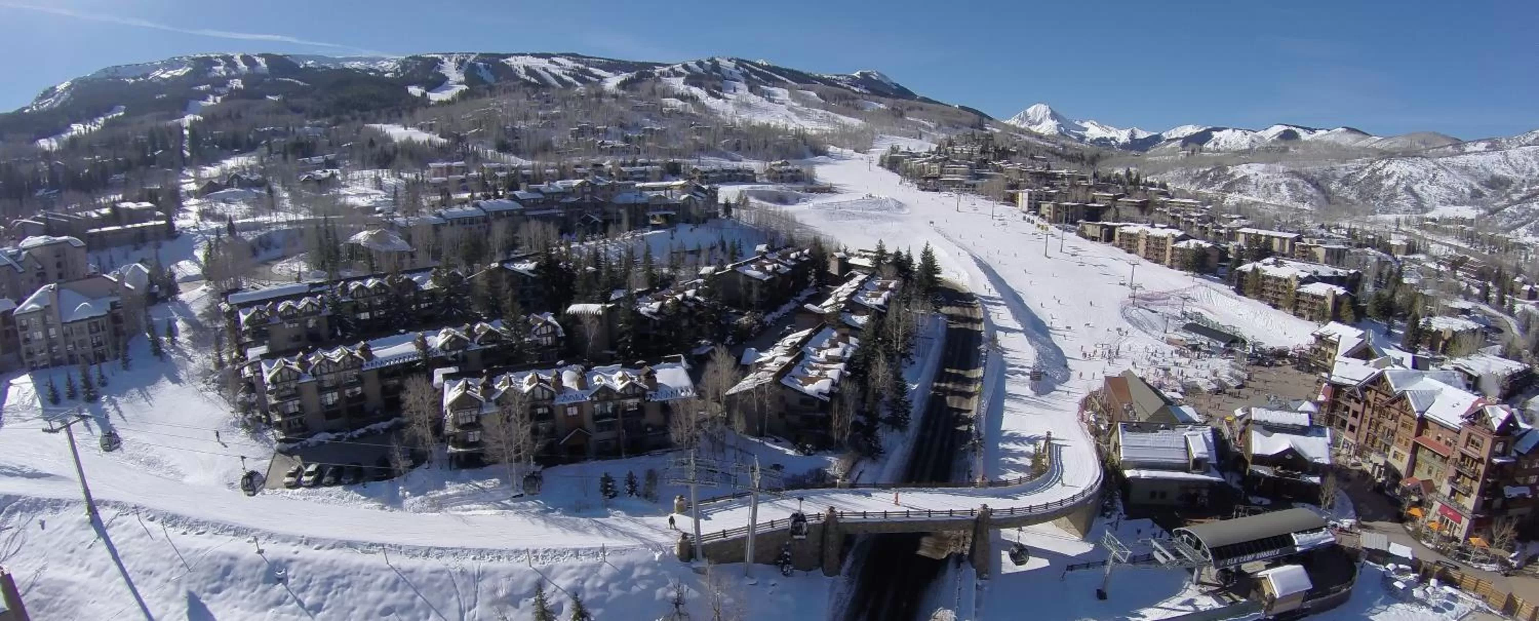 Bird's eye view in The Crestwood Snowmass Village