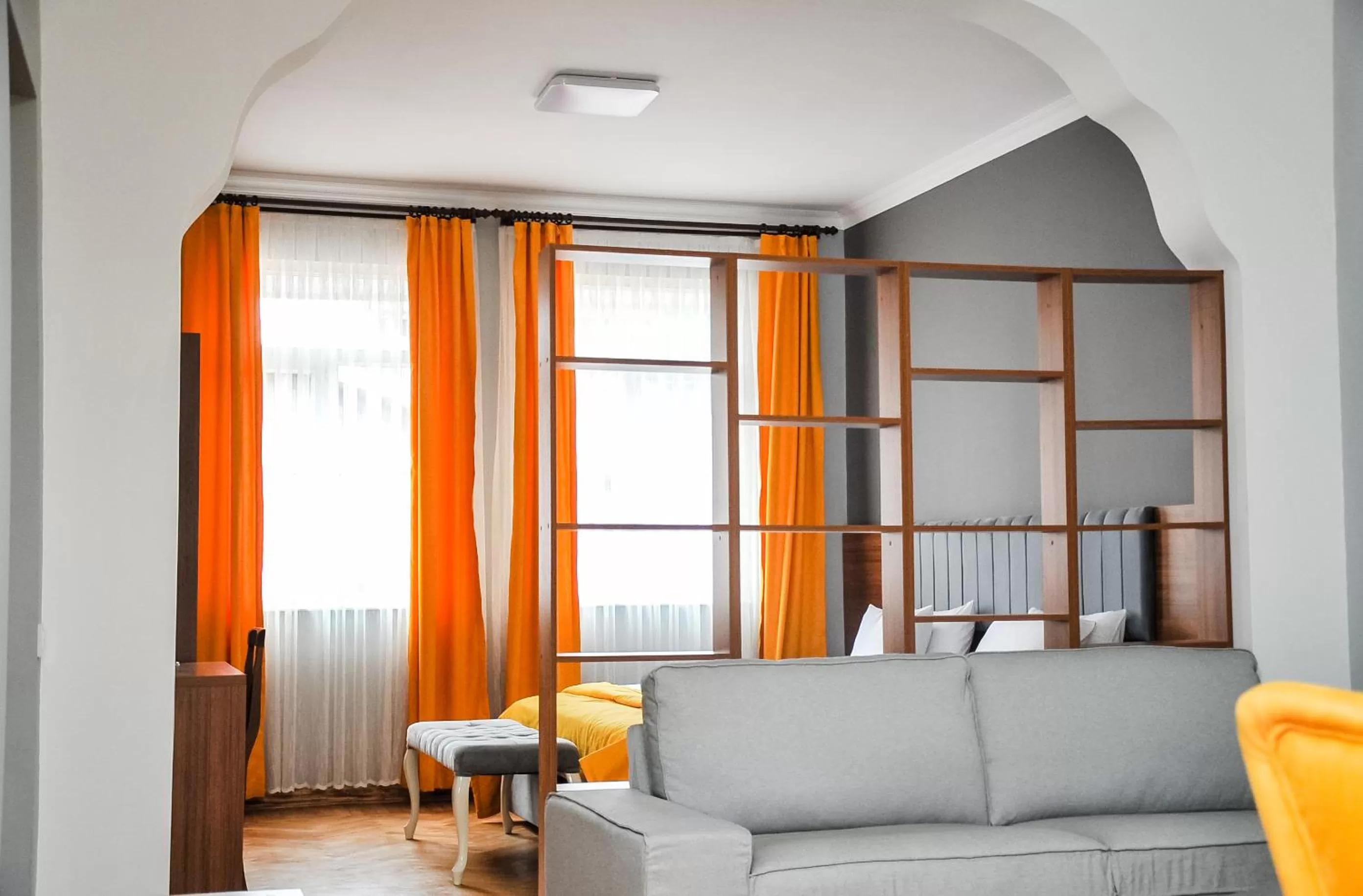 Living room in Palm Hotel