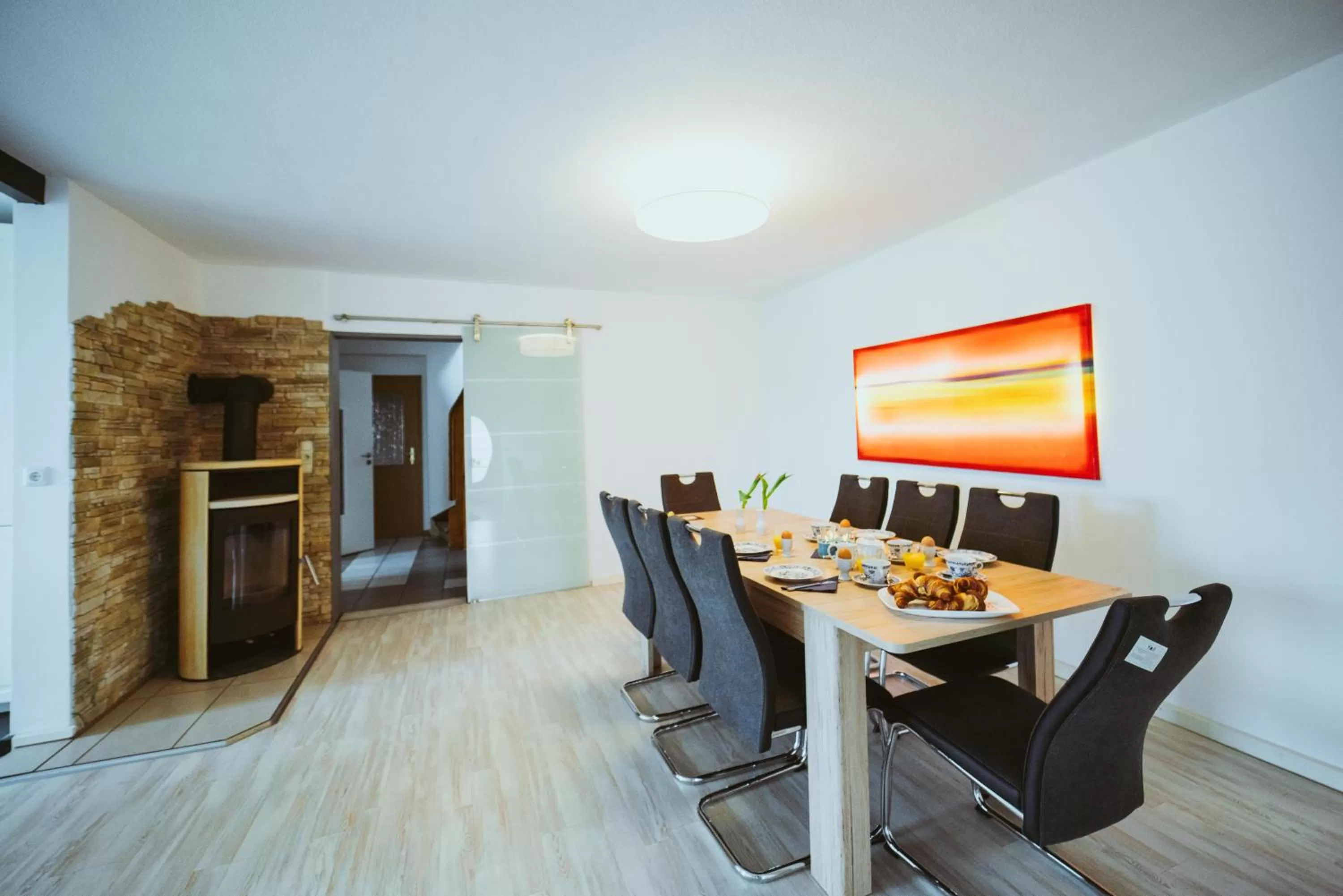 Seating area in Aparthotel Stralsund Studios und Apartments