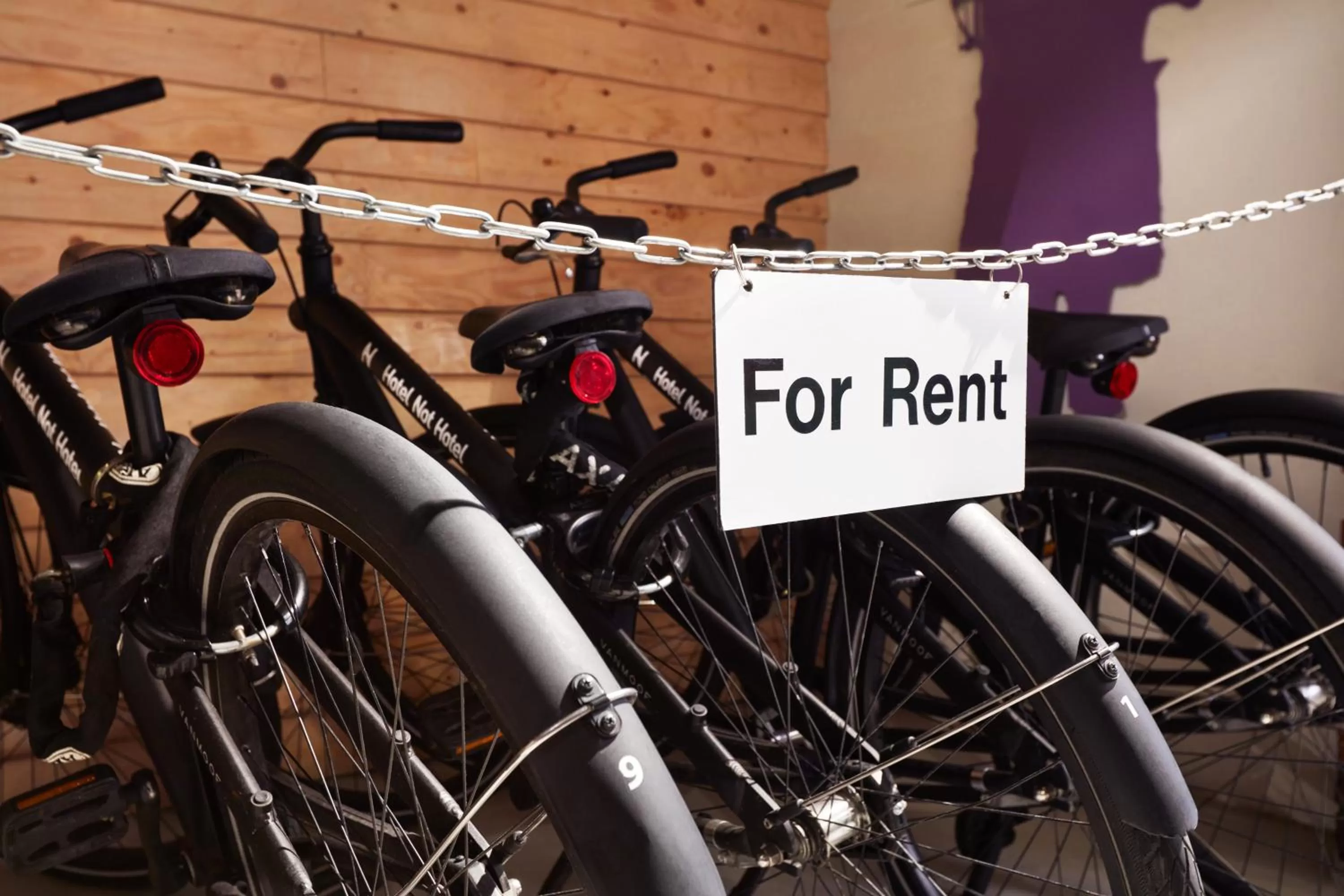 Cycling in Hotel Not Hotel Amsterdam