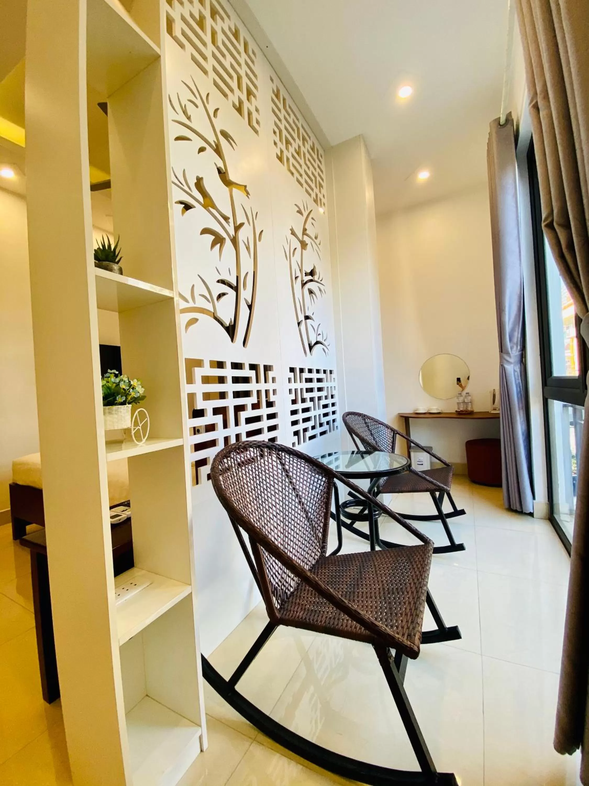 Seating area in O Zoli Home