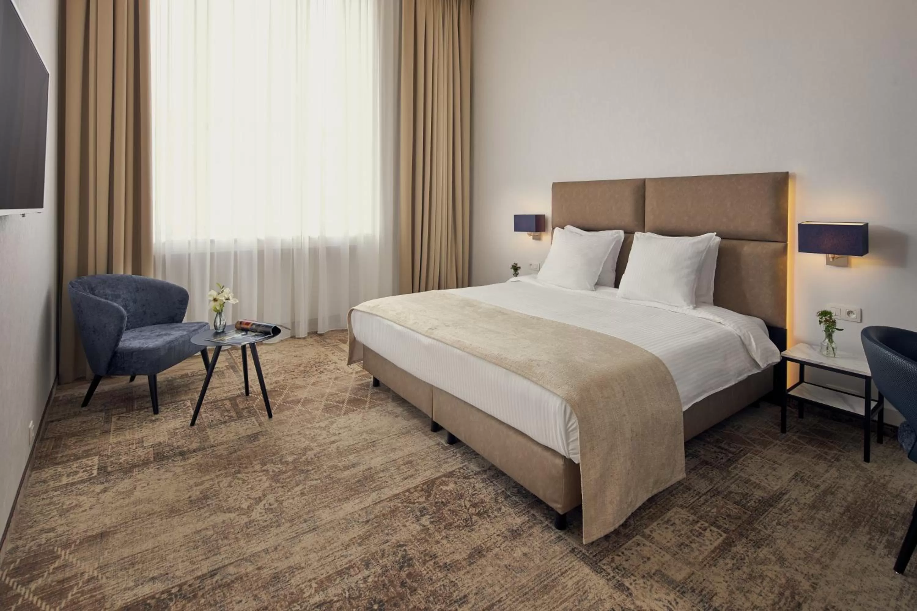 Bed in Van der Valk Hotel Mechelen