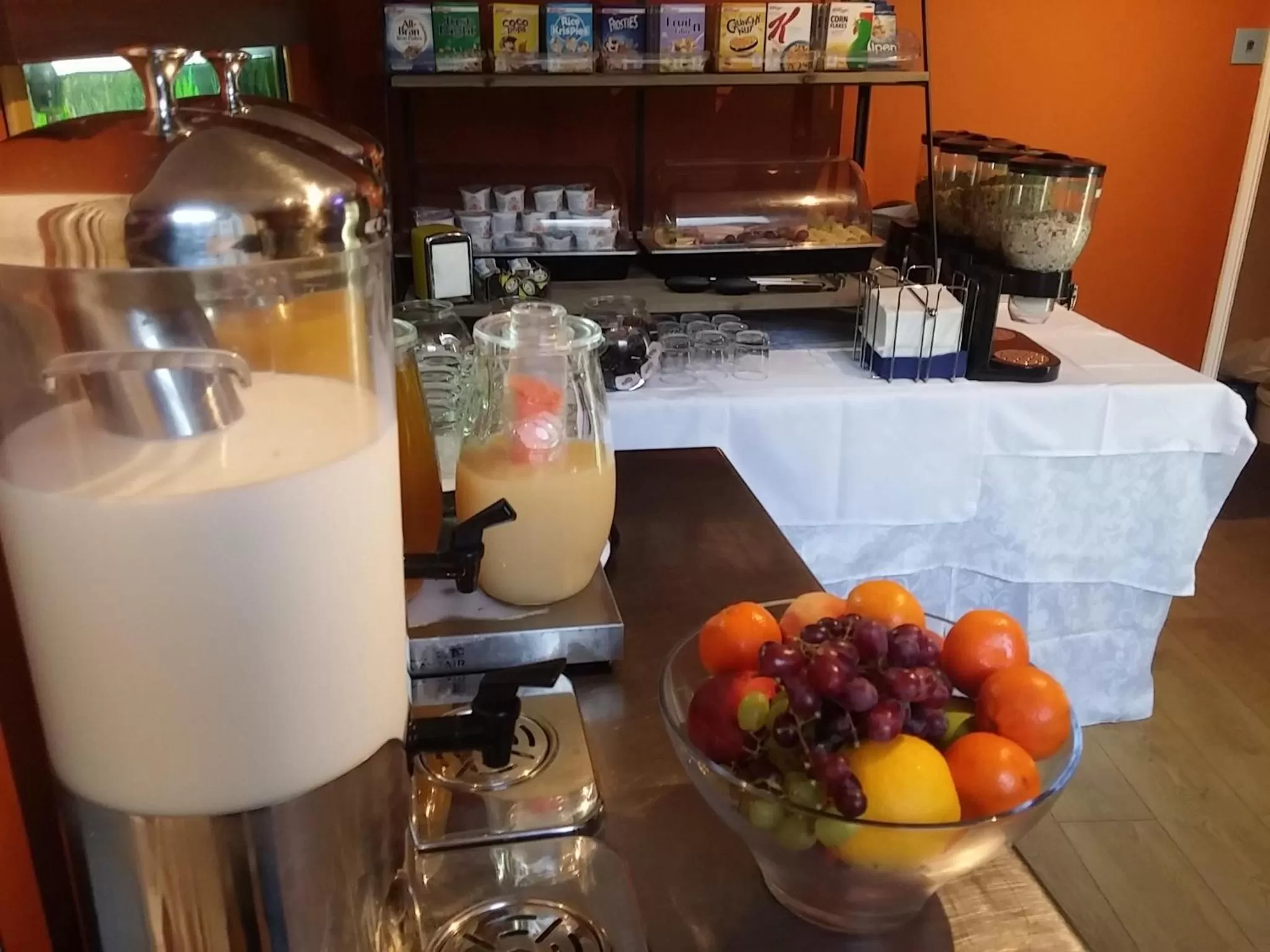 Food close-up in Waterfront Hotel