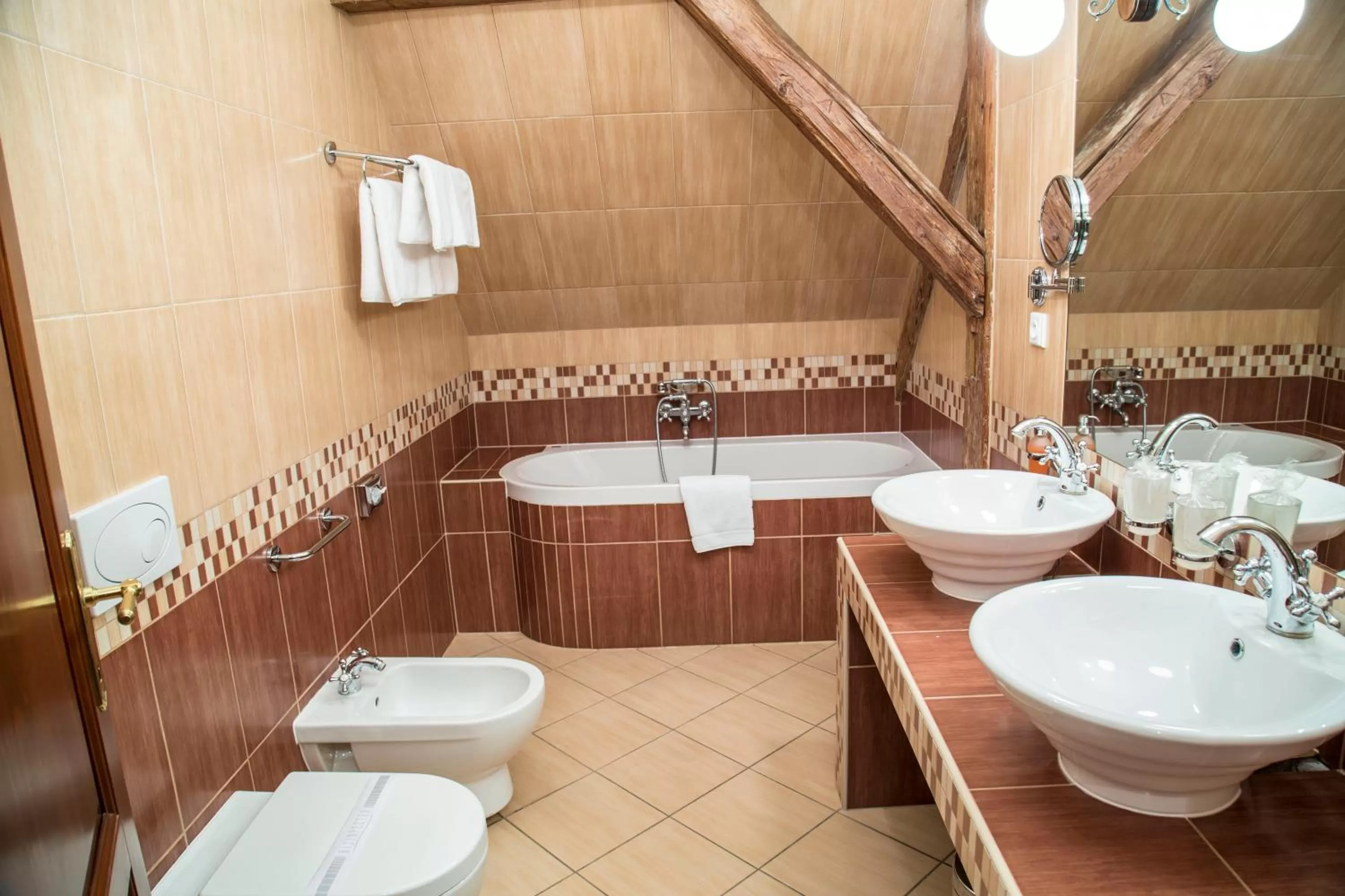 Bathroom in Chateau Zbiroh