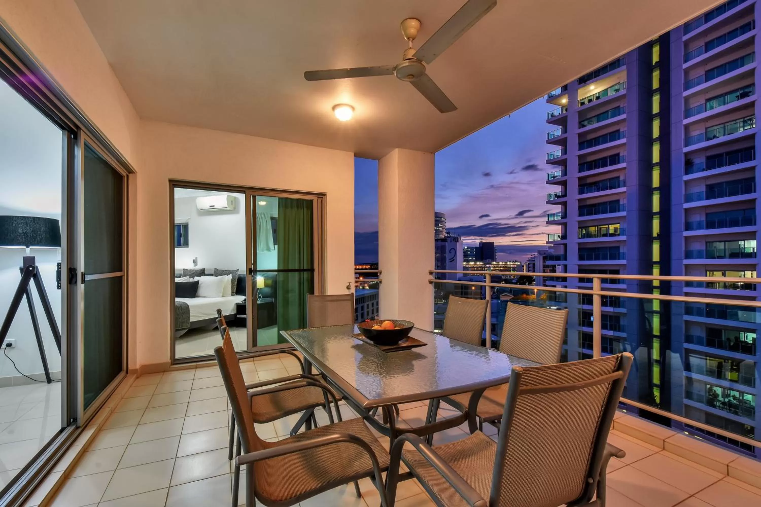 Balcony/Terrace in Argus Apartments Darwin