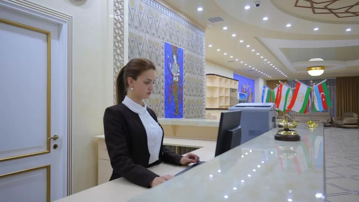 Staff in Sugdiyon Hotel