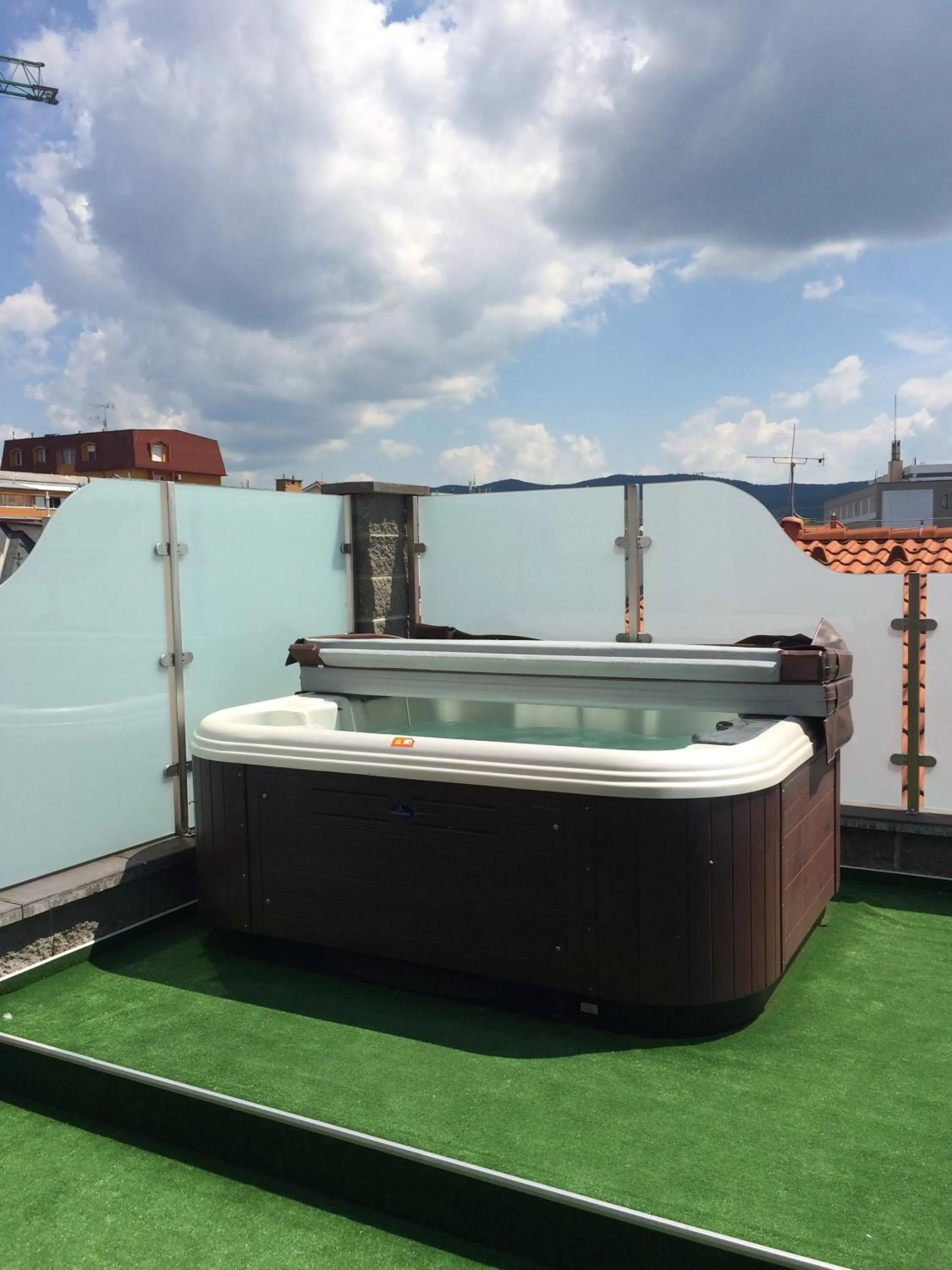 Balcony/Terrace in WELLNESS HOTEL LÖWE