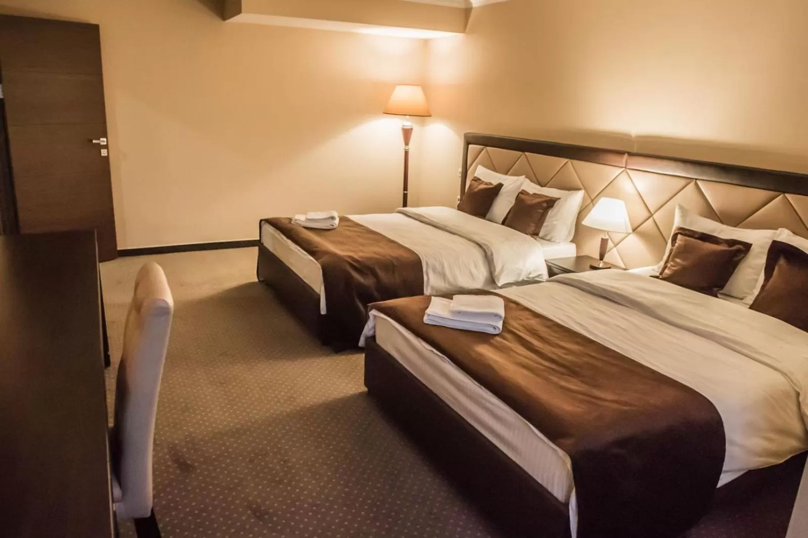 Bed in Bernardazzi Grand Hotel