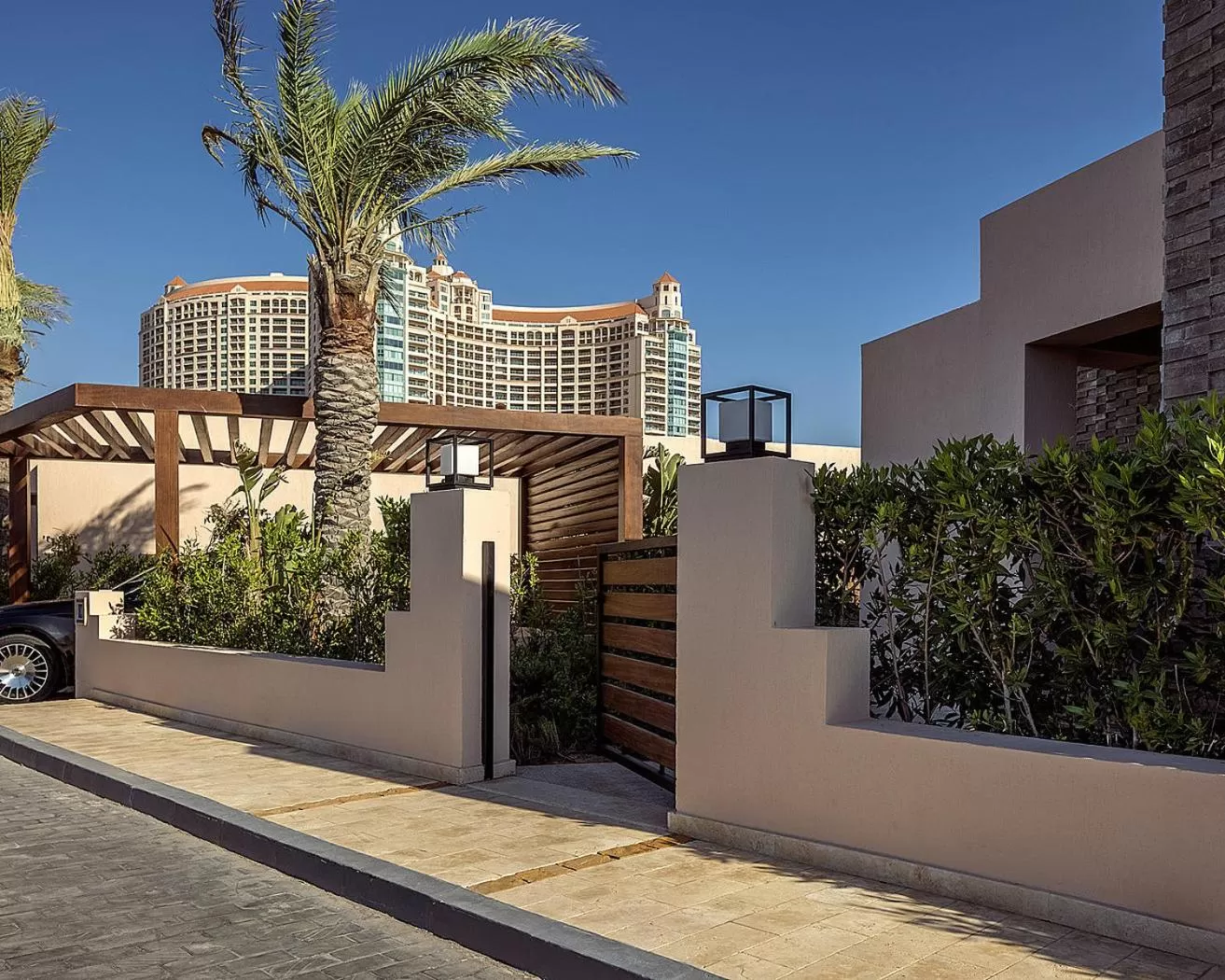 Patio in Four Seasons Hotel Alexandria At San Stefano