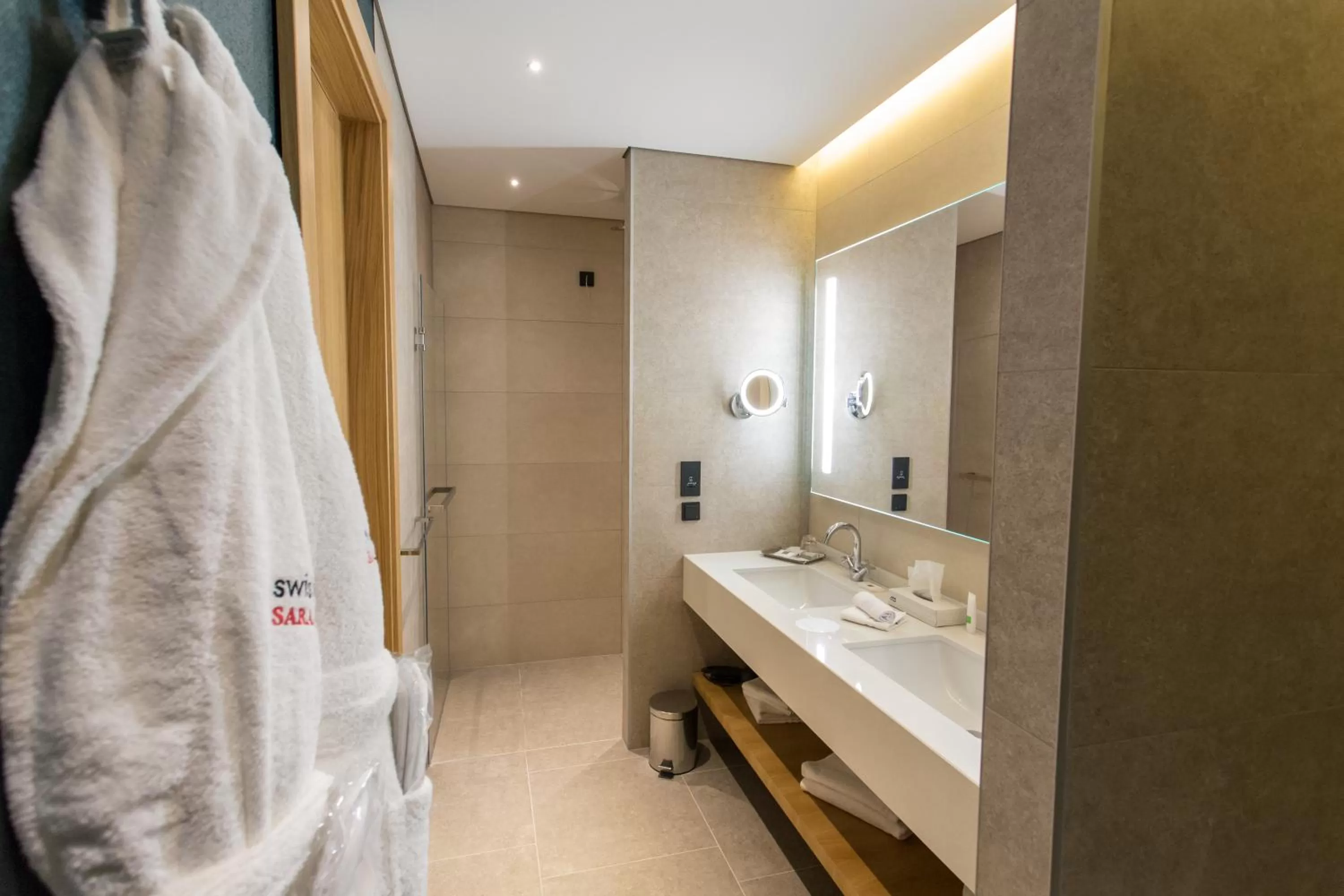 Bathroom in Swissotel Sarajevo