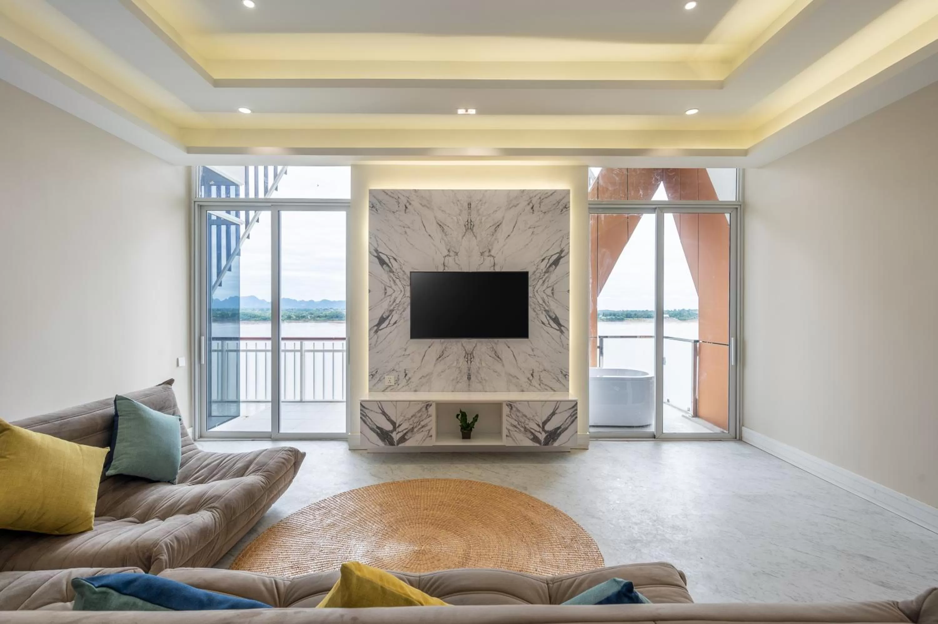 Communal lounge/ TV room in VELA Dhi Nakhon Phanom