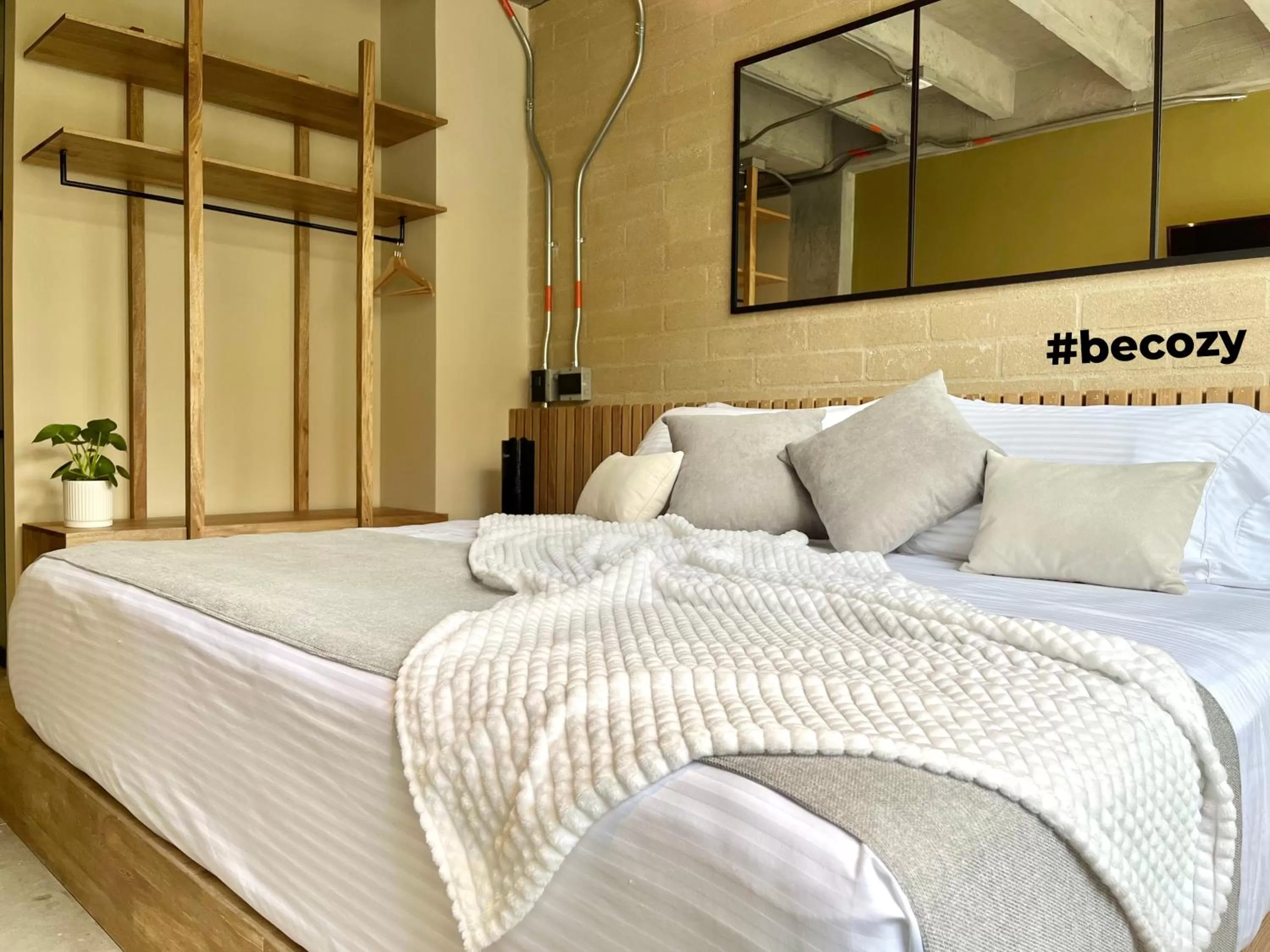 Bed in Beminimal Hotel