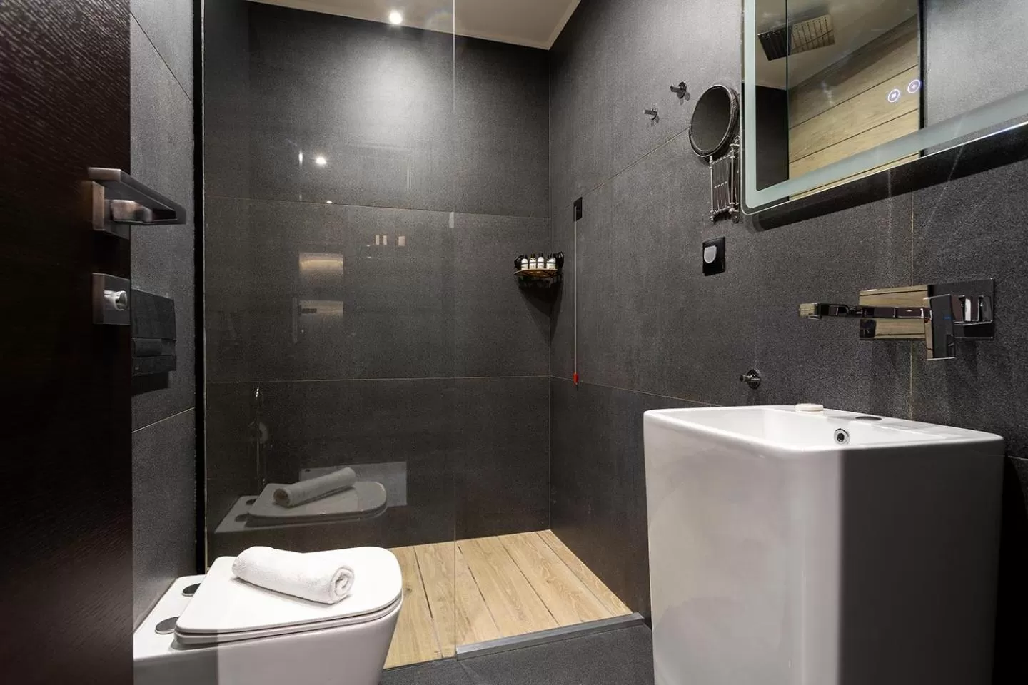 Shower in Abrazo Sofia Hotel by HMG